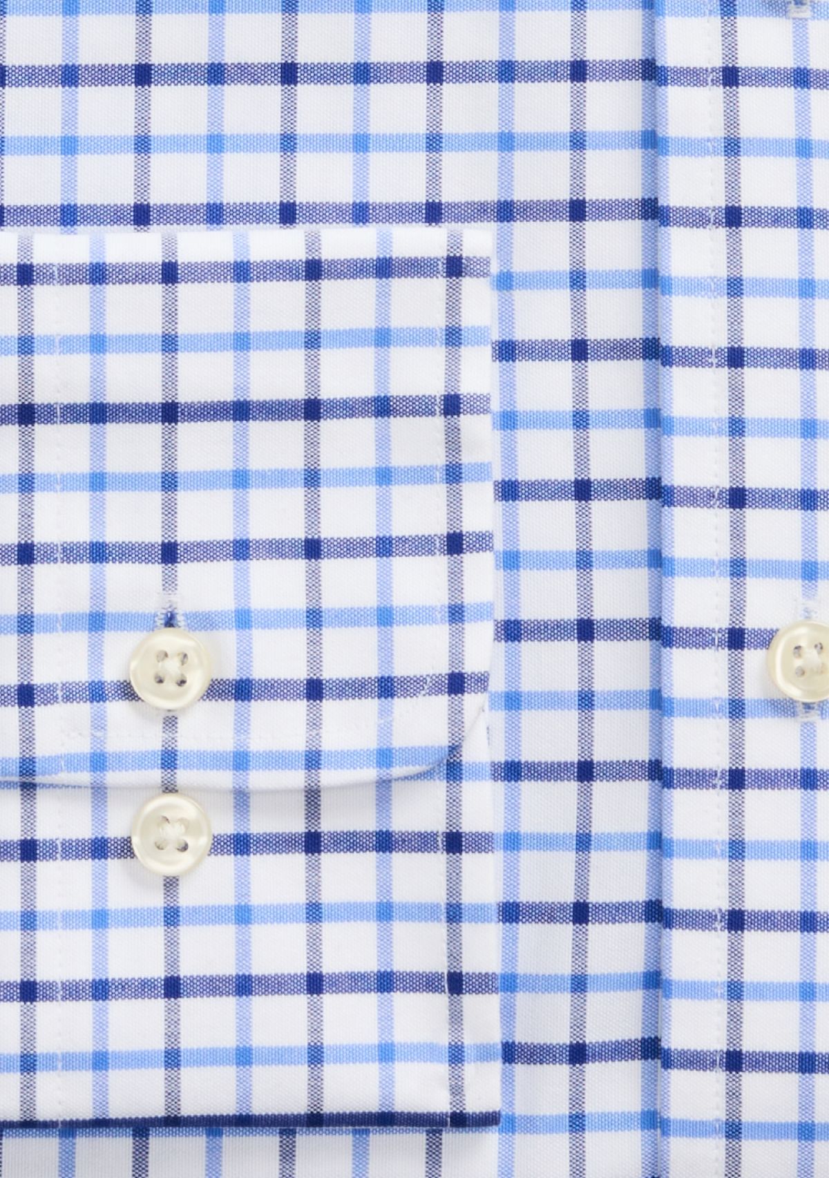 Classic Fit Plaid Oxford Shirt