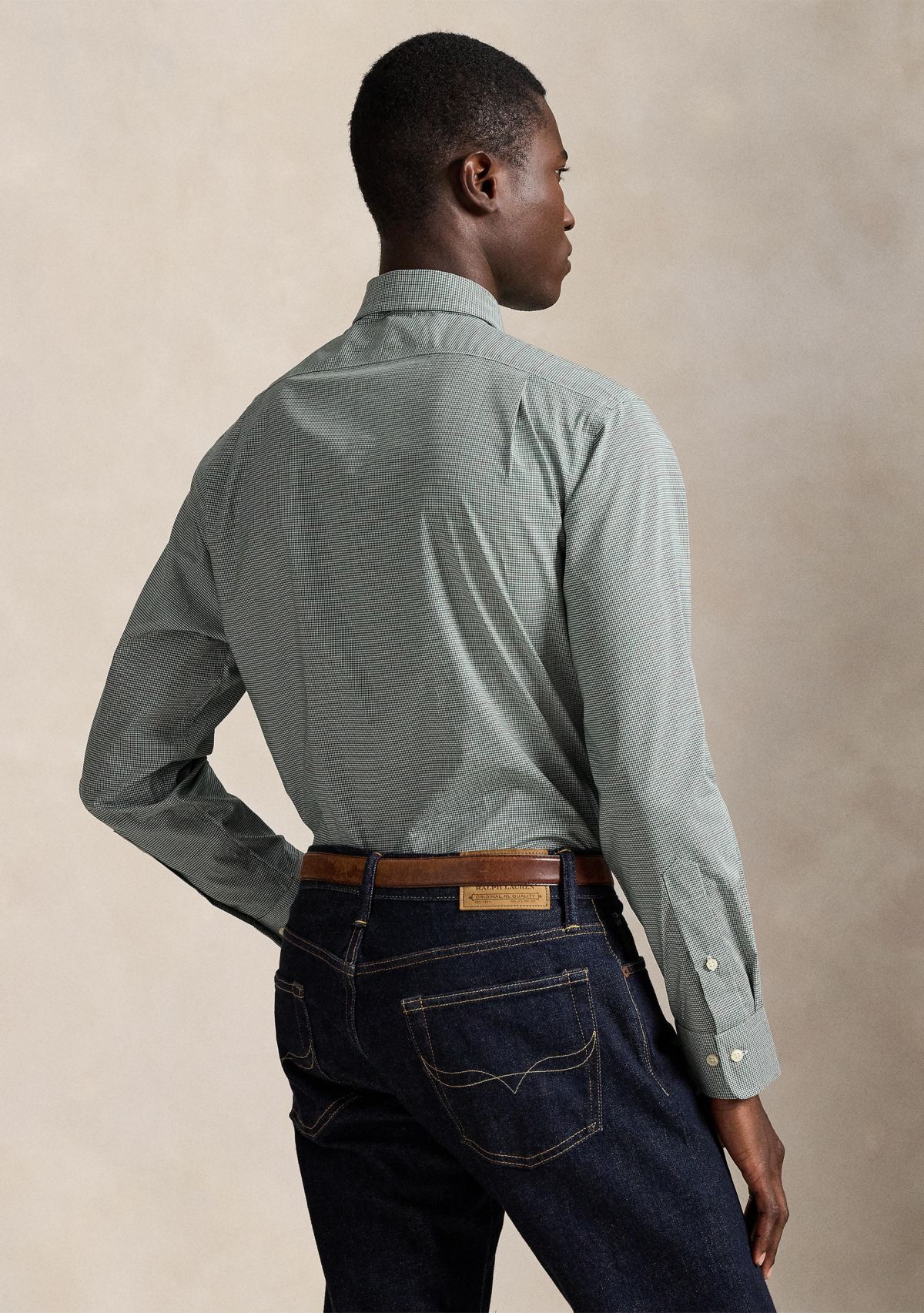 Classic Fit Tattersall Poplin Shirt