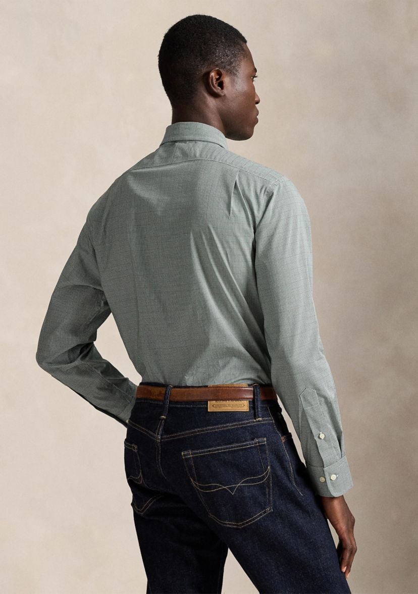 Classic Fit Tattersall Poplin Shirt