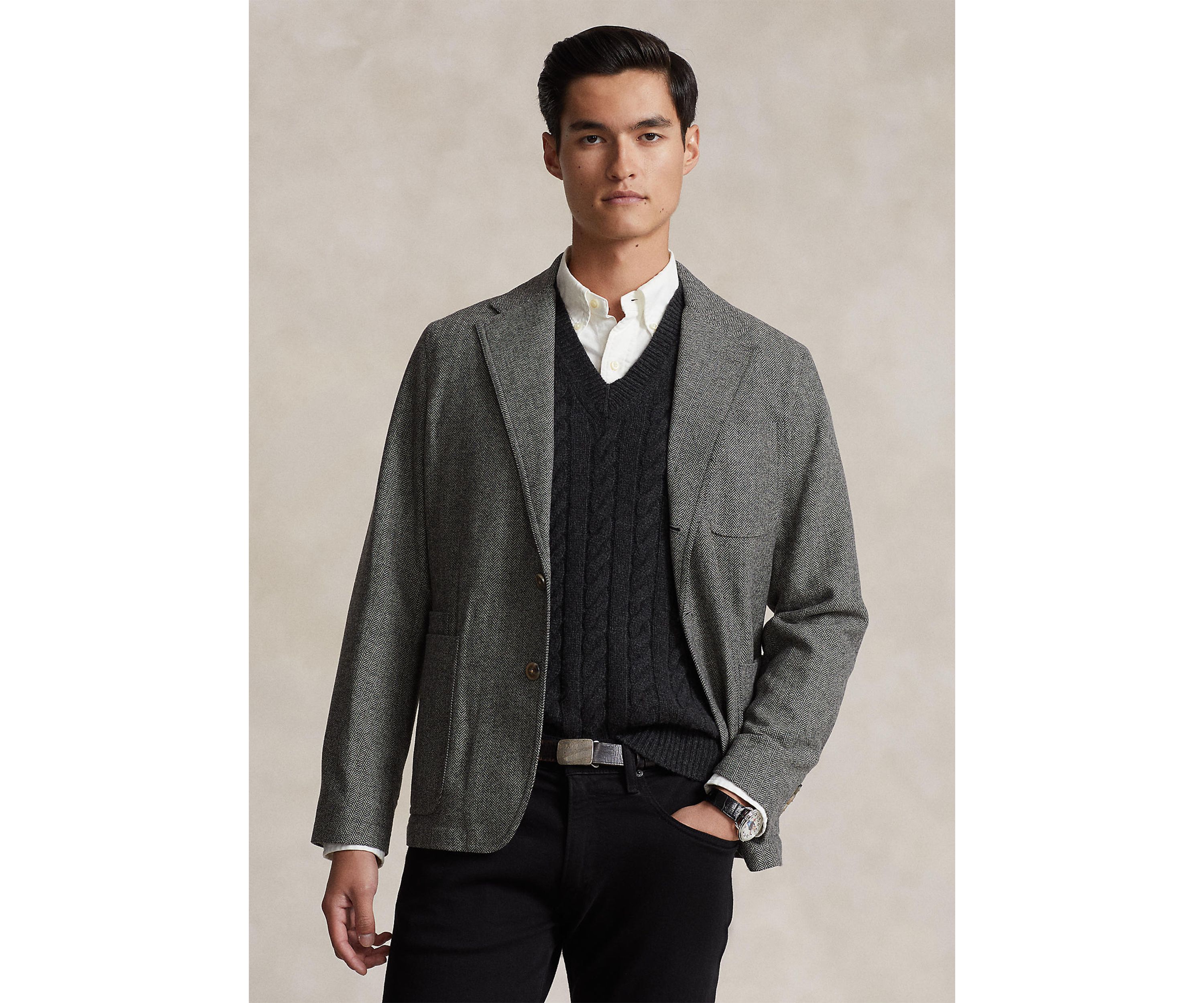 Polo Modern Herringbone Sport Coat