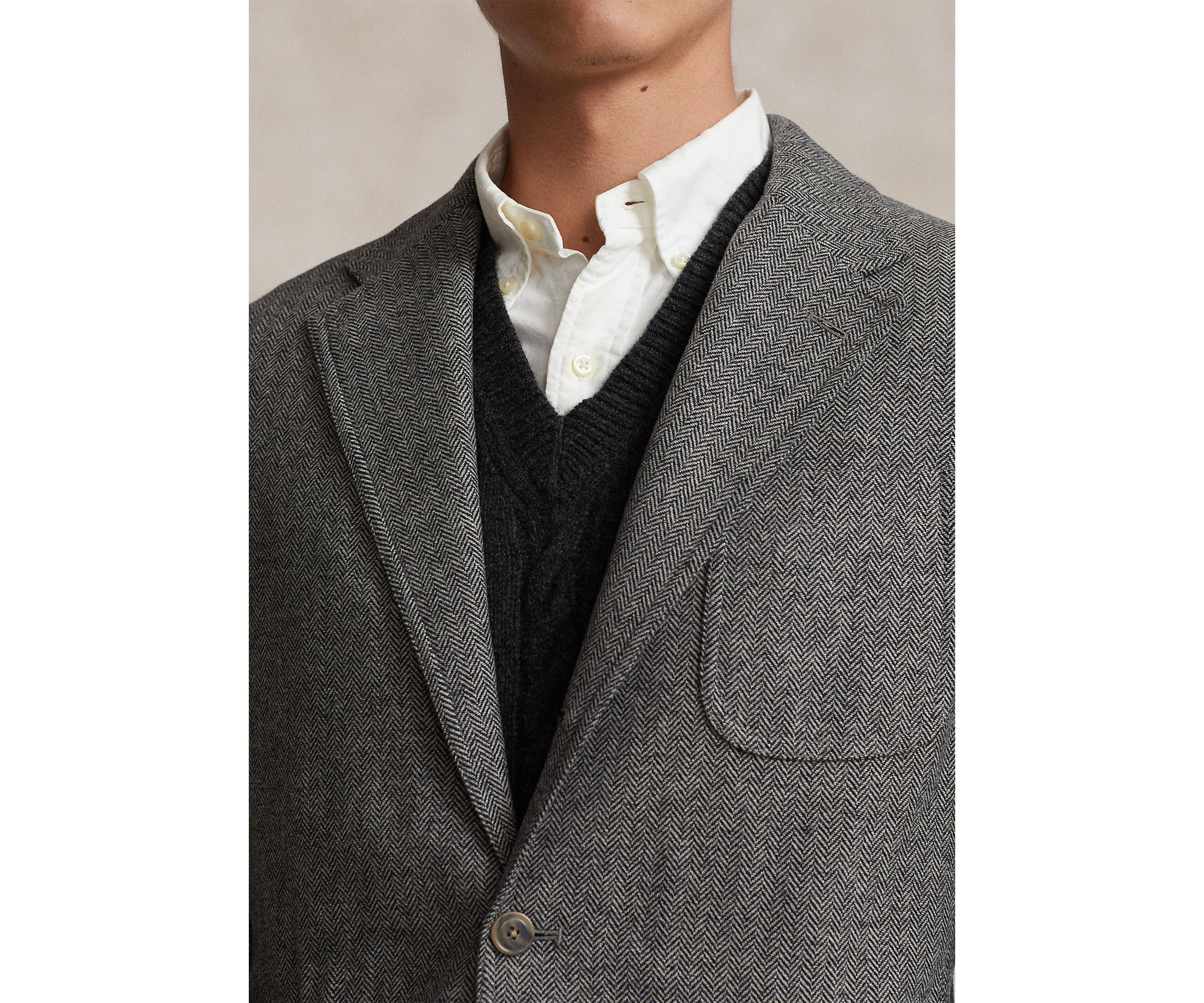 Polo Modern Herringbone Sport Coat