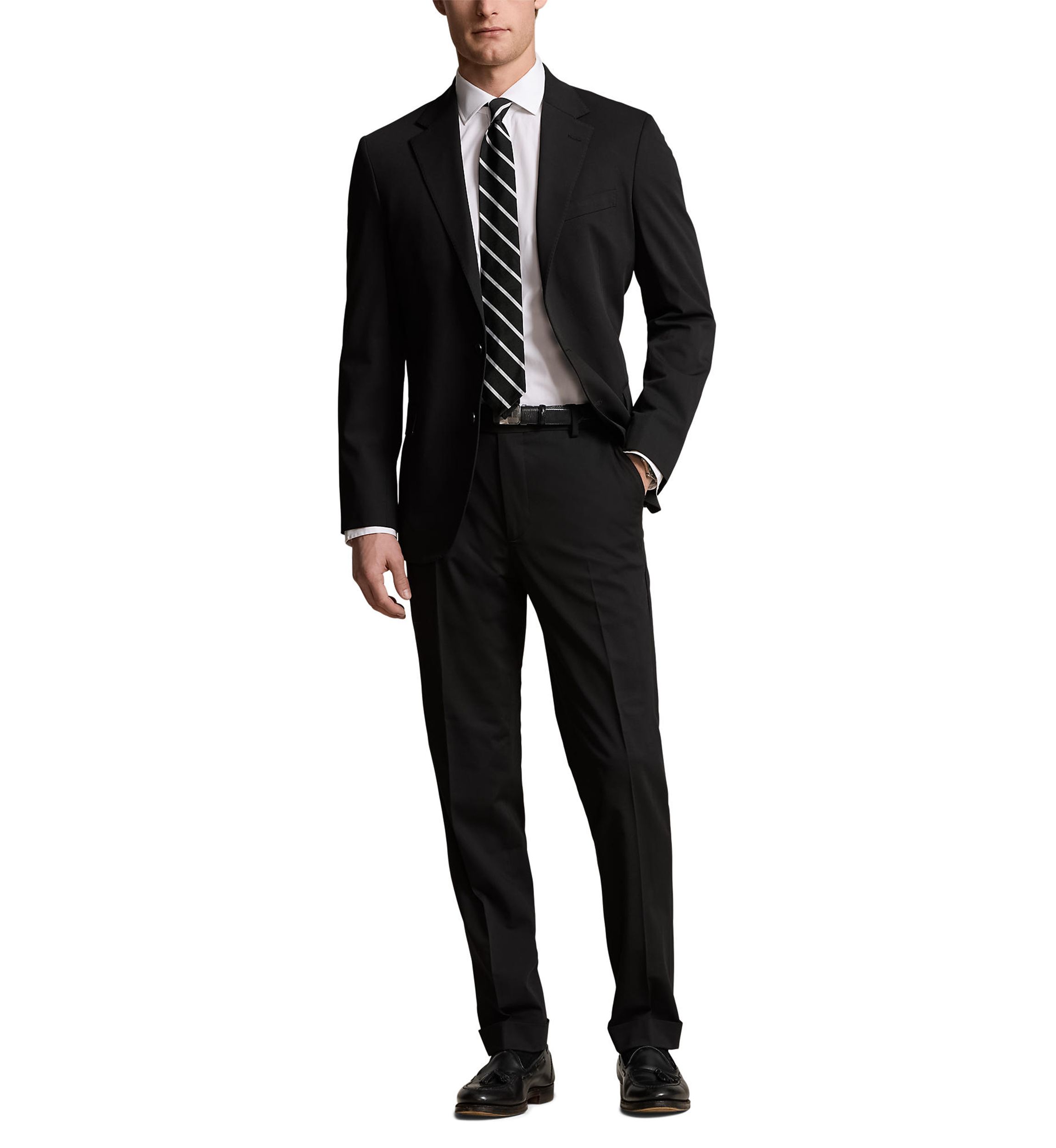 Performance Stretch Twill Suit Trousers