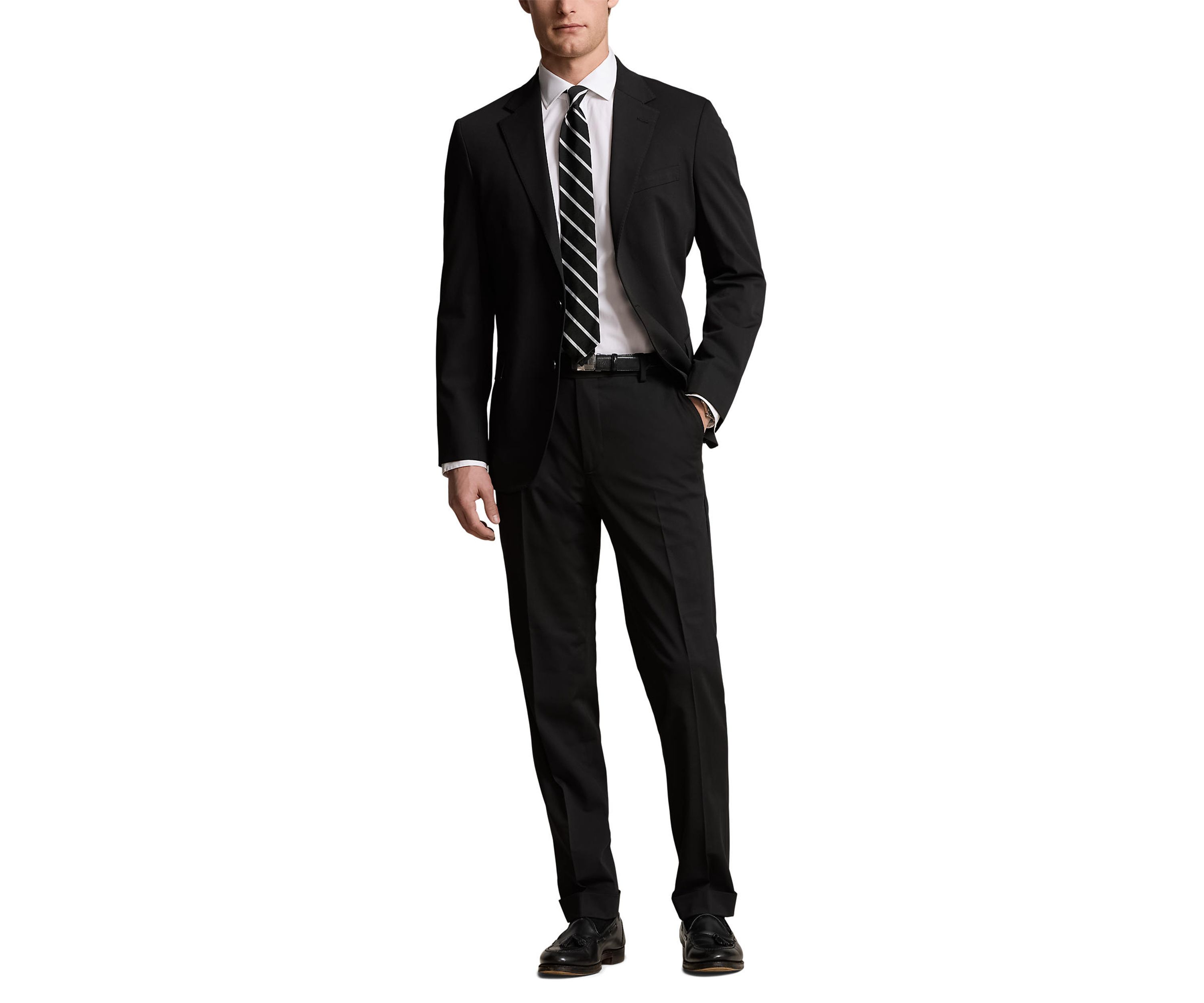 Performance Stretch Twill Suit Trousers