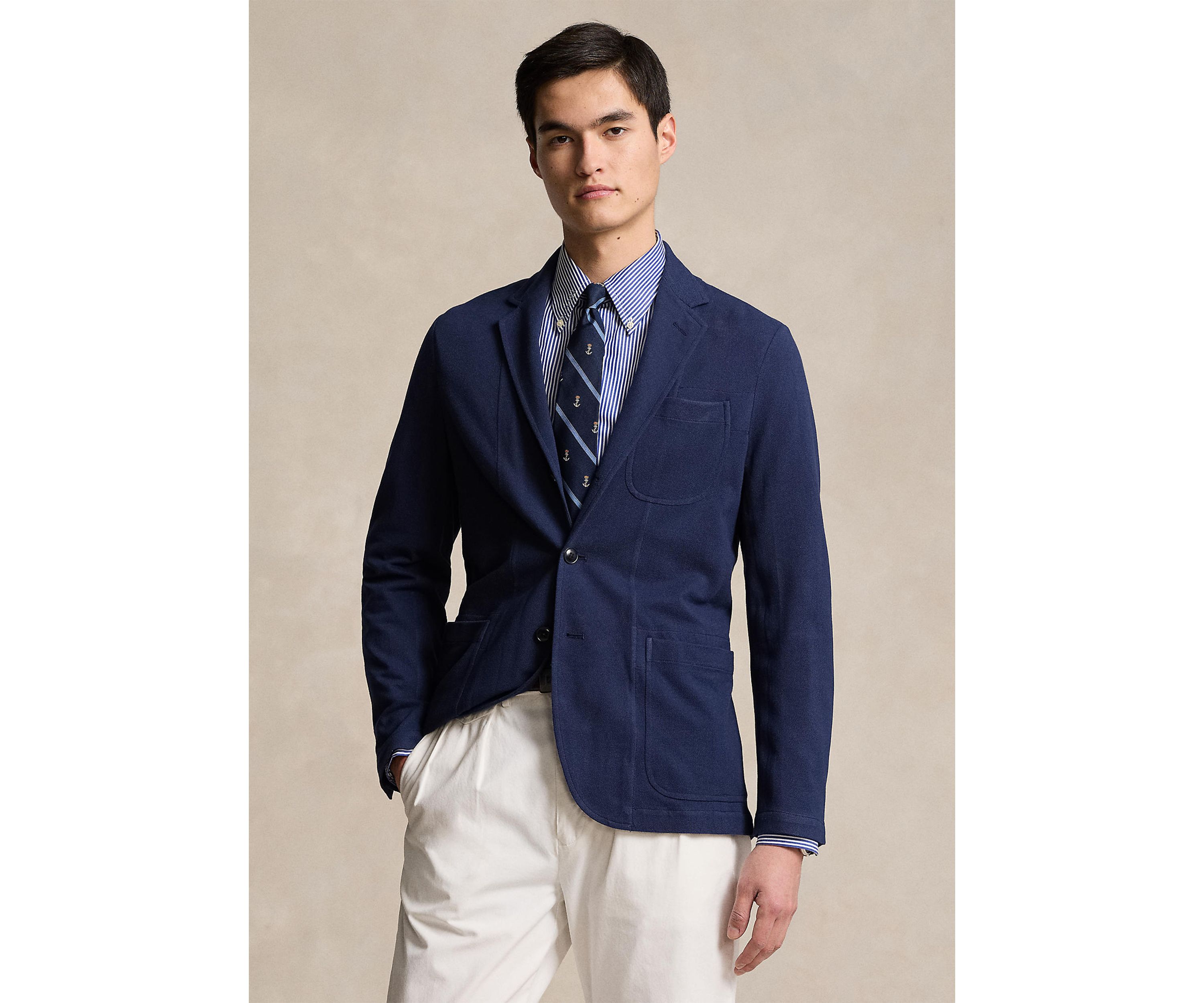 Modern Fit Mesh Blazer