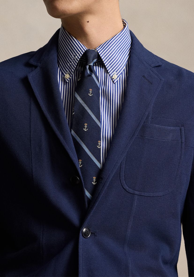 Modern Fit Mesh Blazer