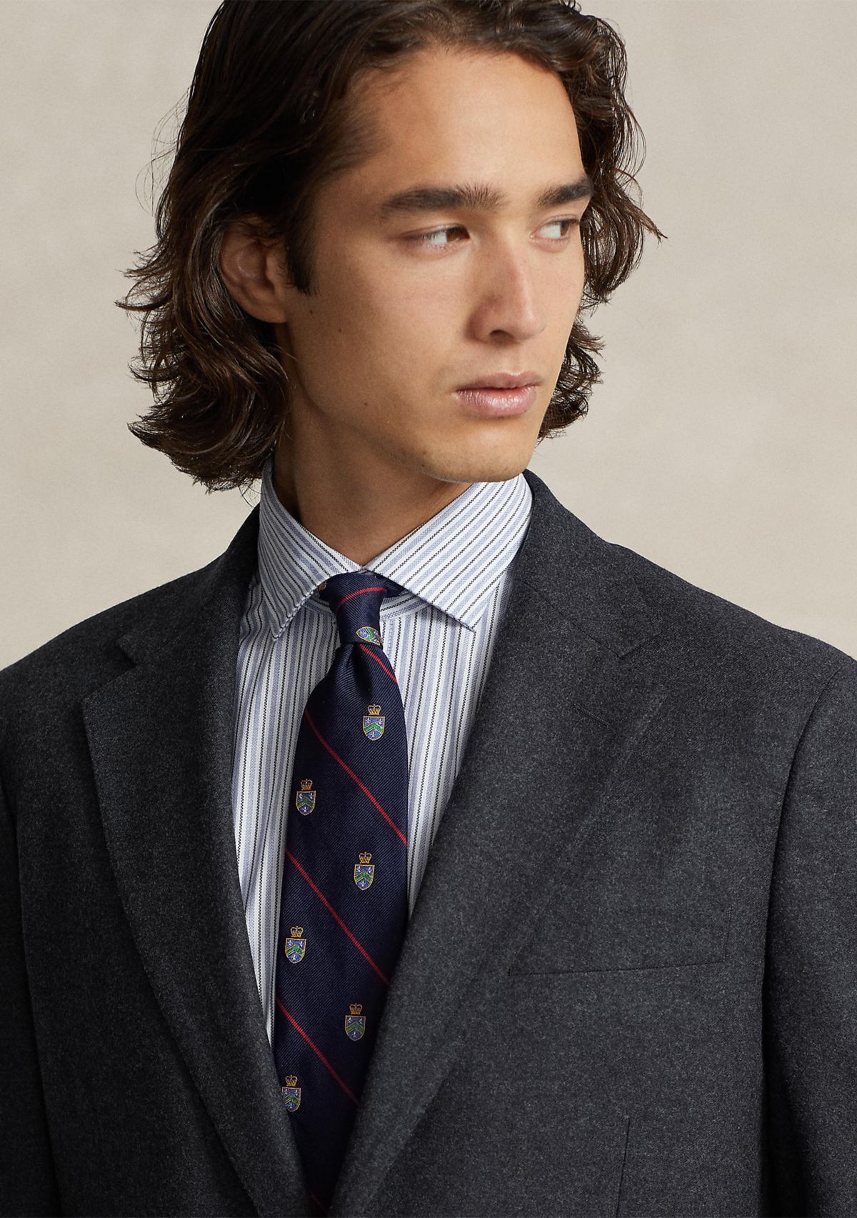 Polo Modern Wool Blend Flannel Jacket