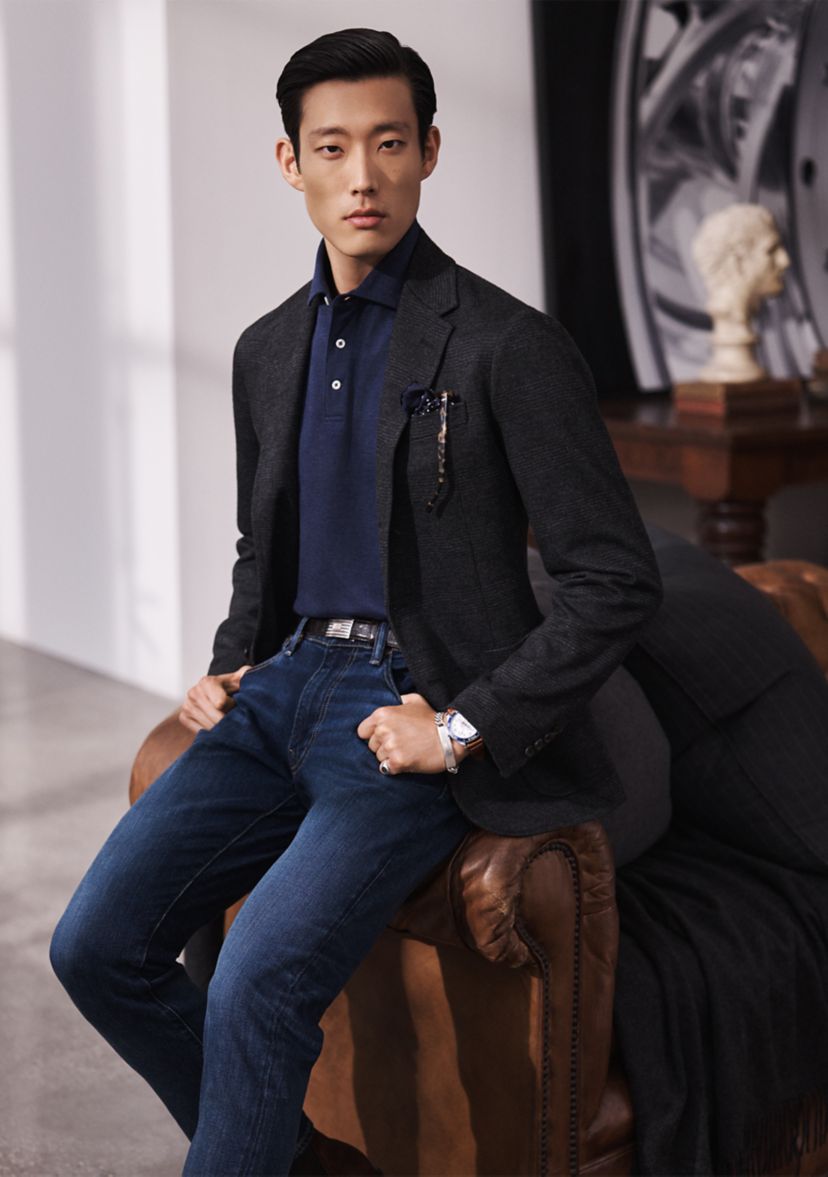 Polo Modern Wool Blend Flannel Jacket