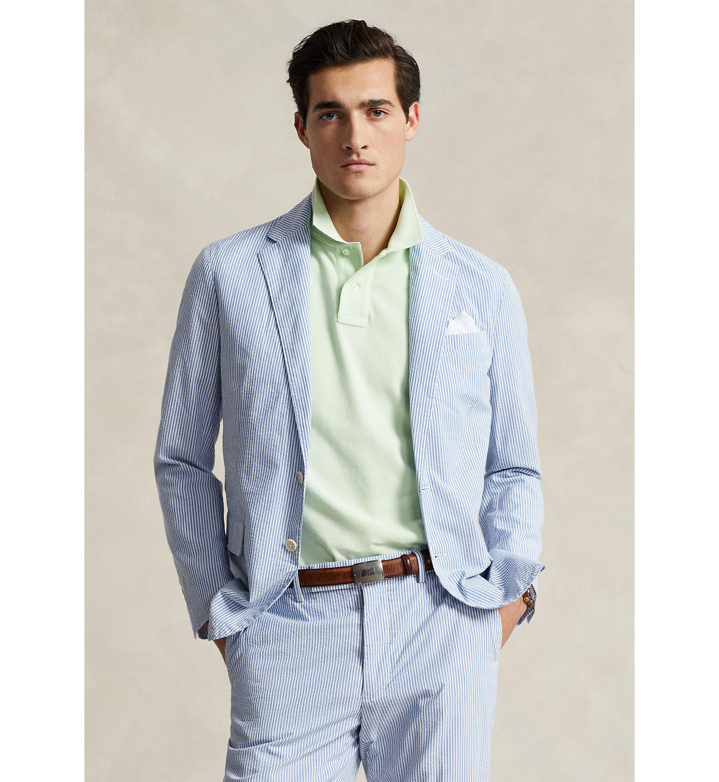 Polo Soft Modern Seersucker Suit Jacket