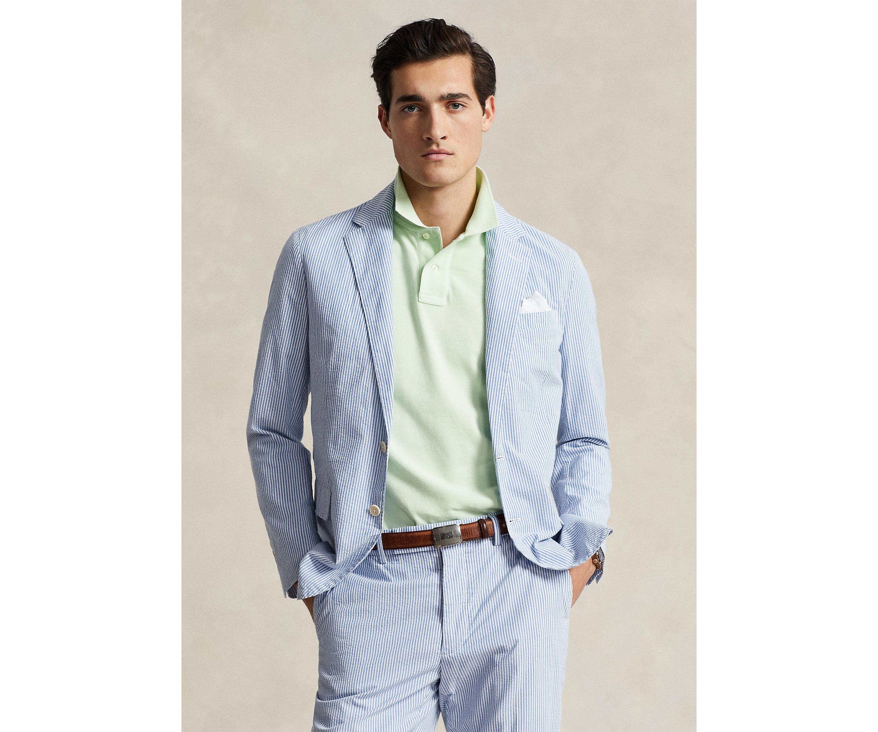 Polo Soft Modern Seersucker Suit Jacket