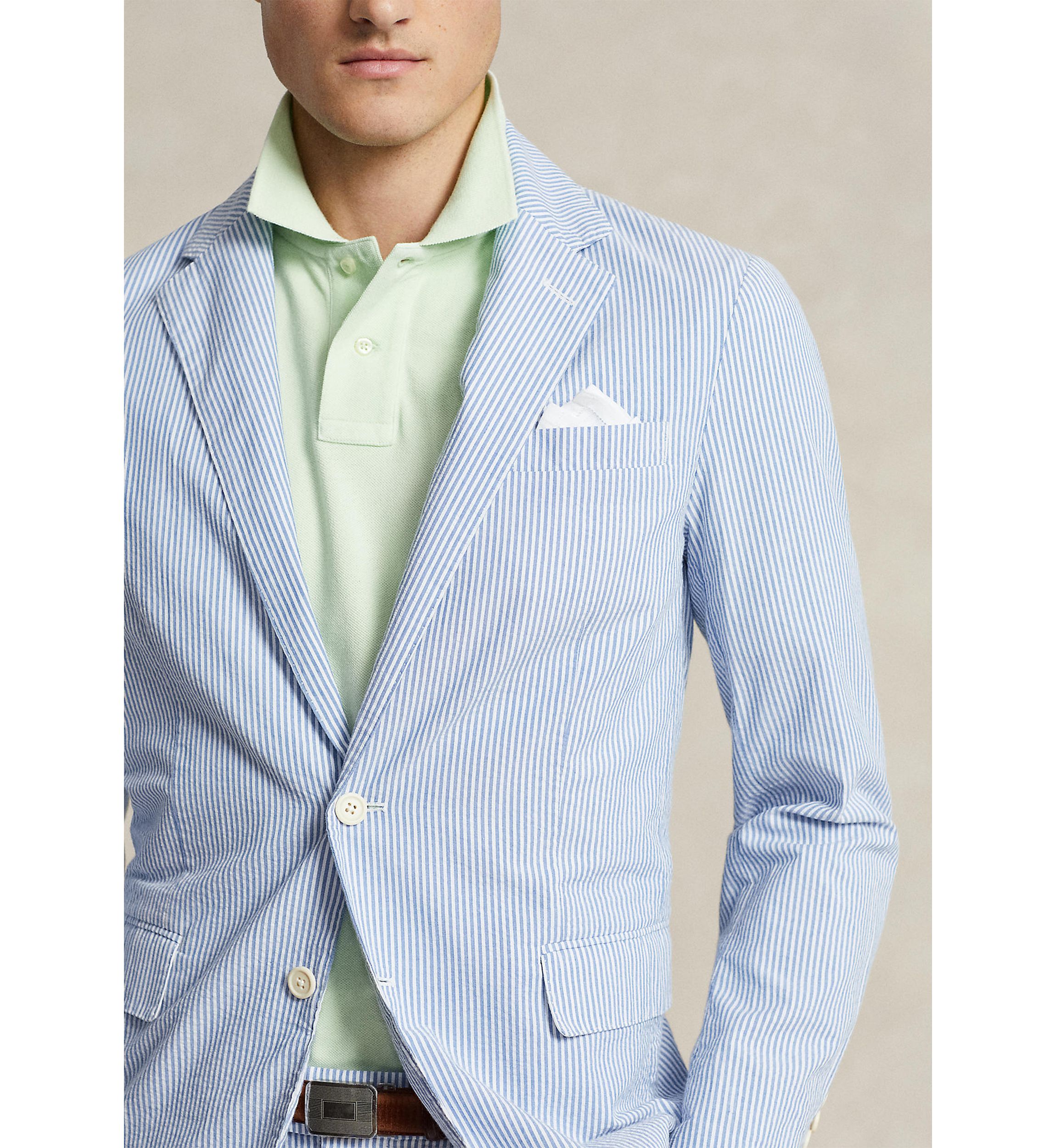 Polo Soft Modern Seersucker Suit Jacket