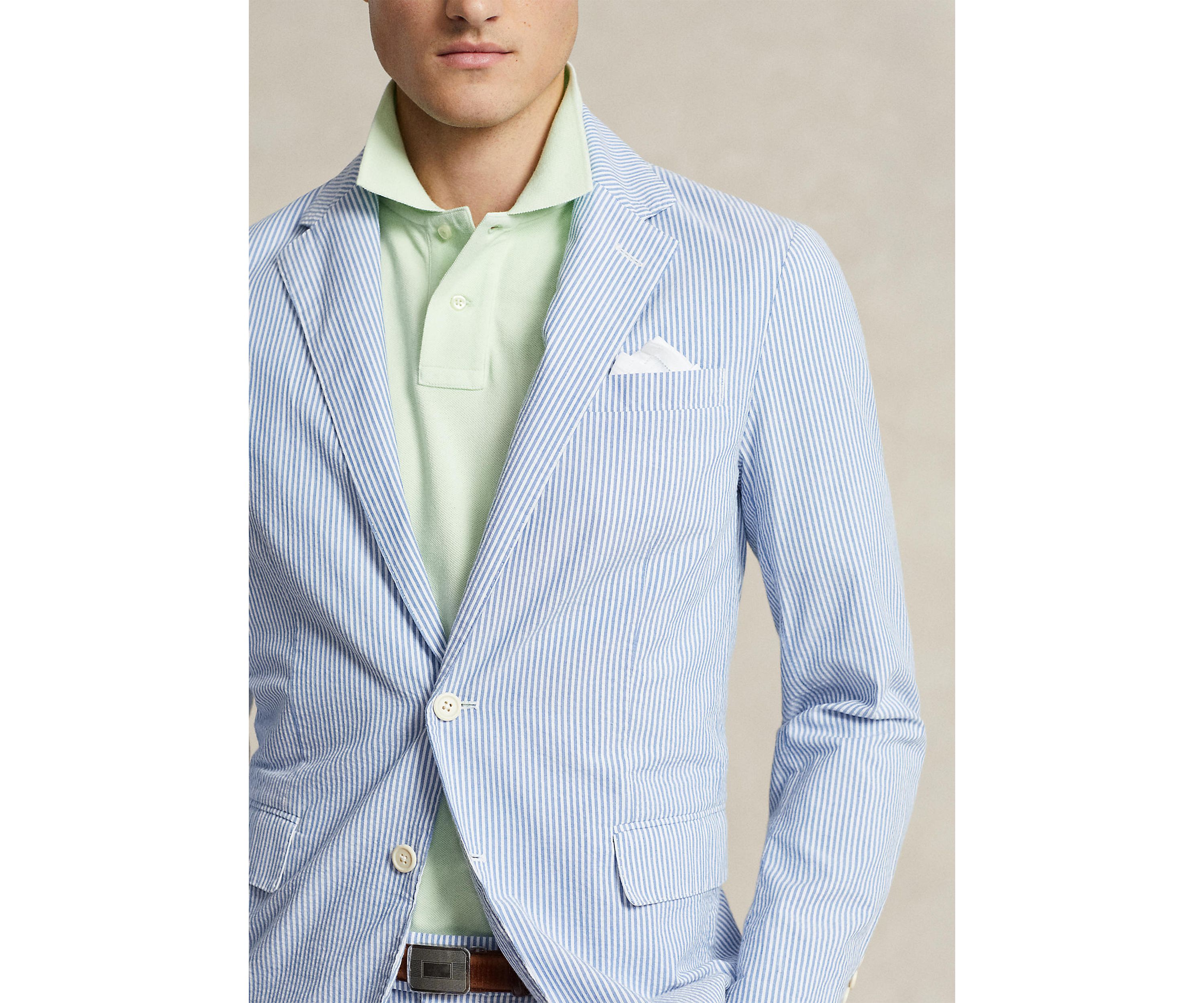 Polo Soft Modern Seersucker Suit Jacket