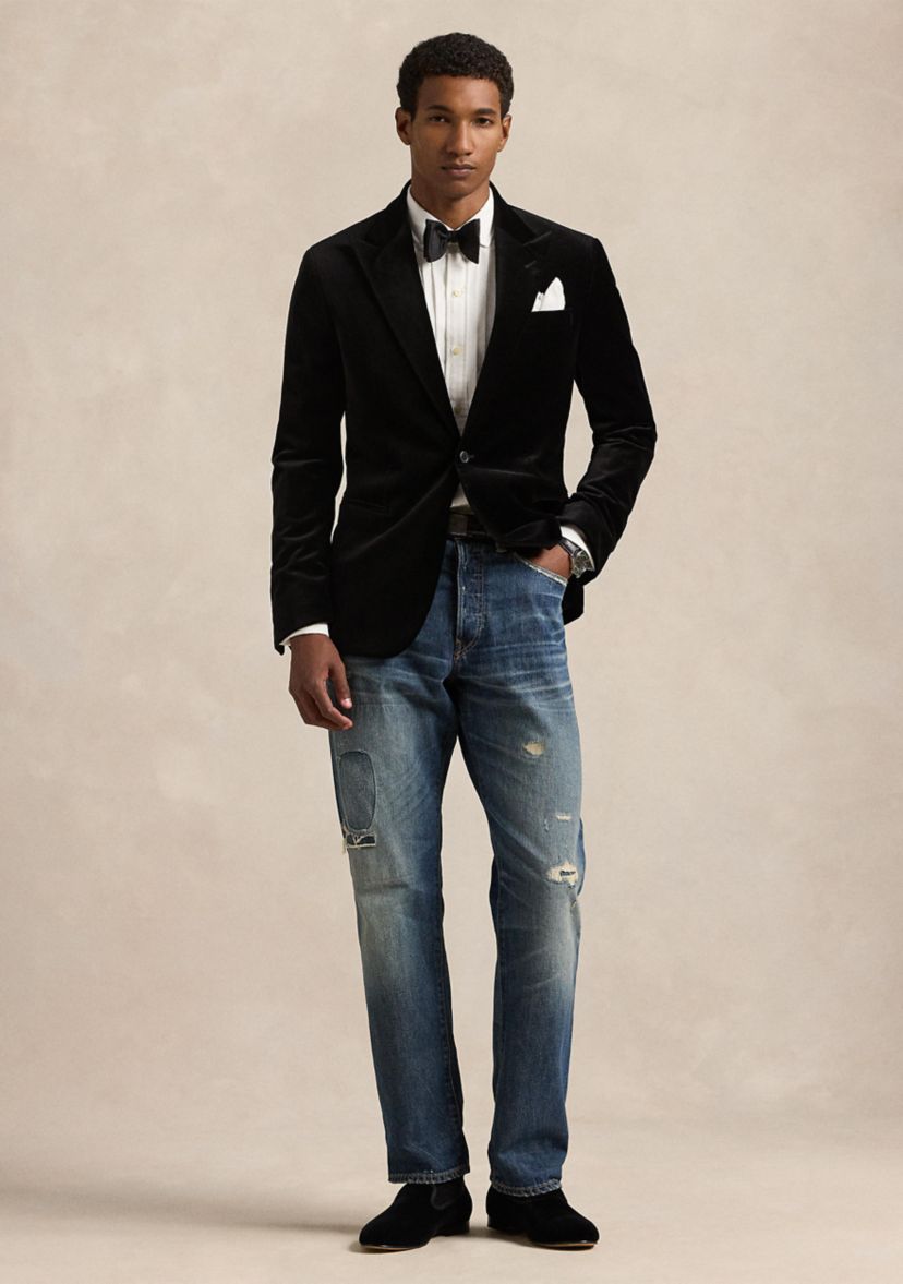 Modern Velvet Tuxedo Jacket
