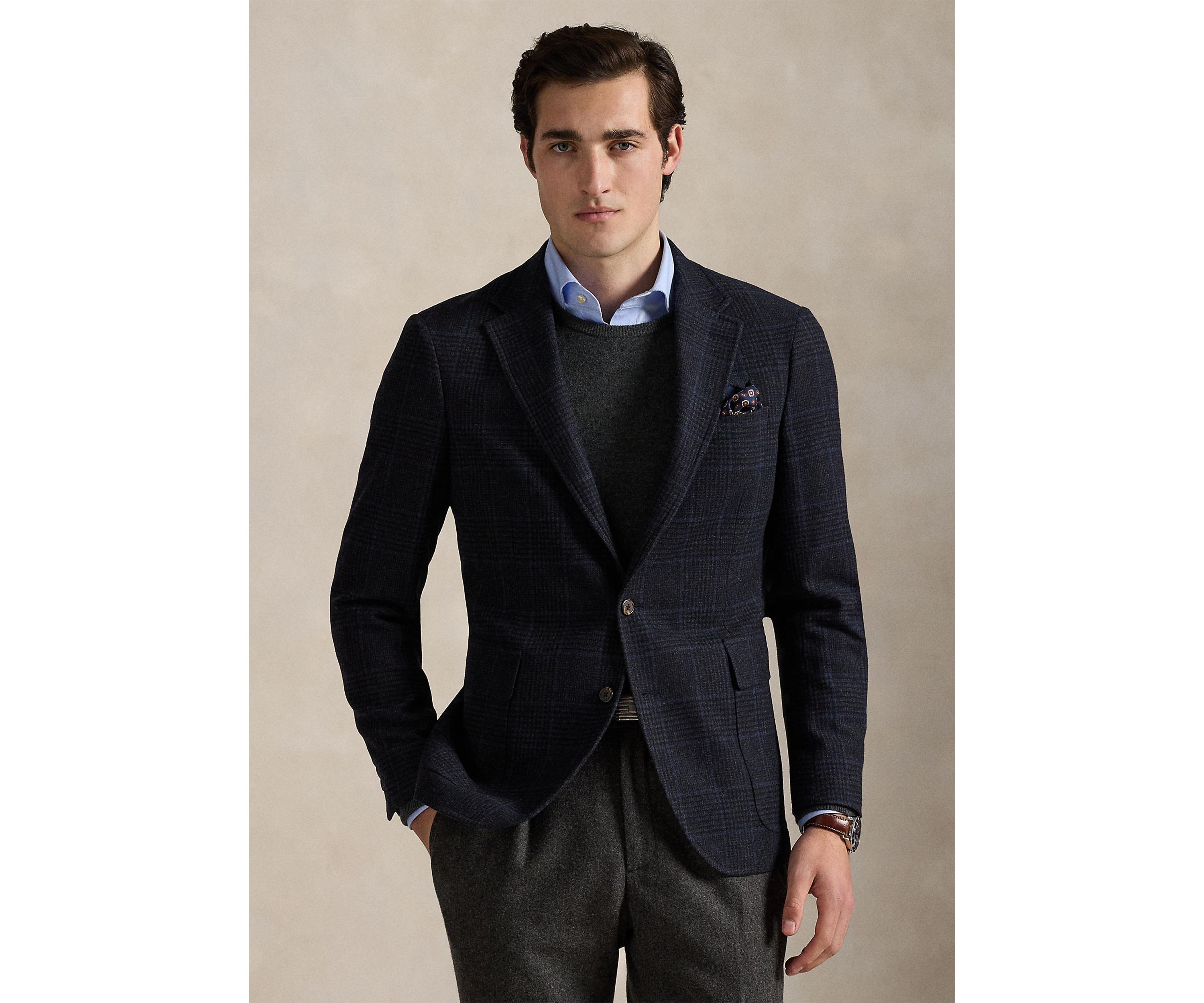 Polo Modern Glen Plaid Sport Coat