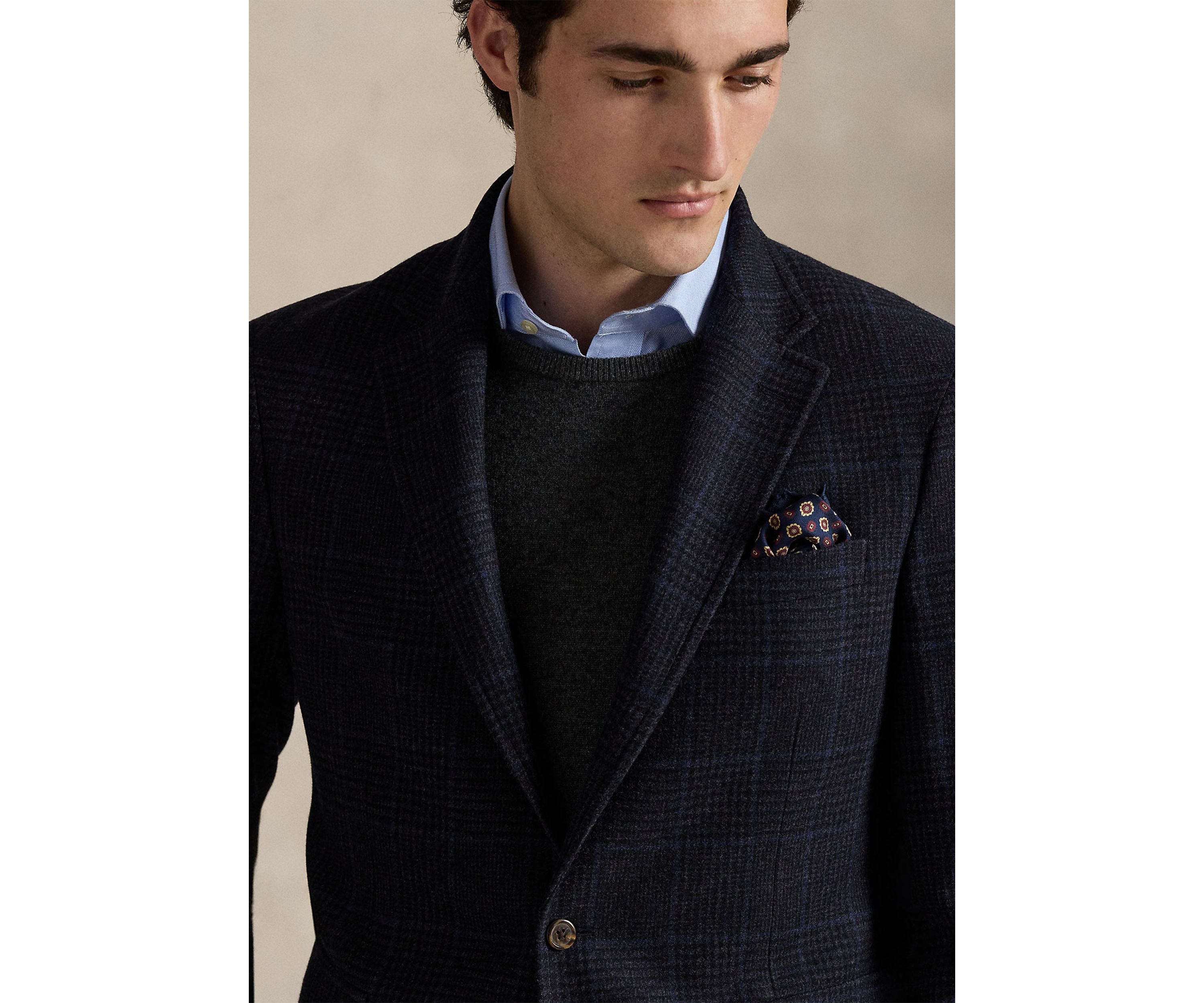 Polo Modern Glen Plaid Sport Coat