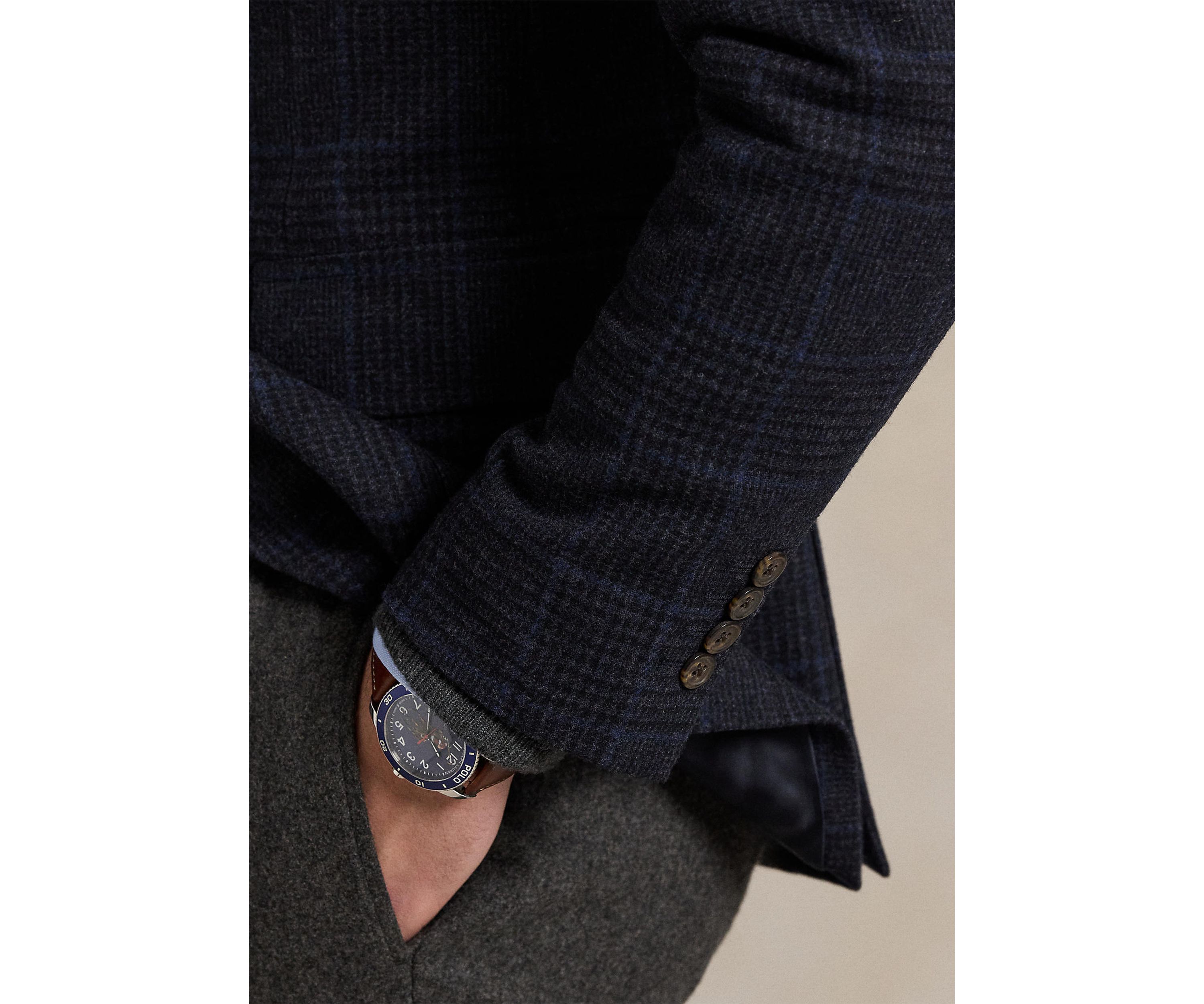 Polo Modern Glen Plaid Sport Coat