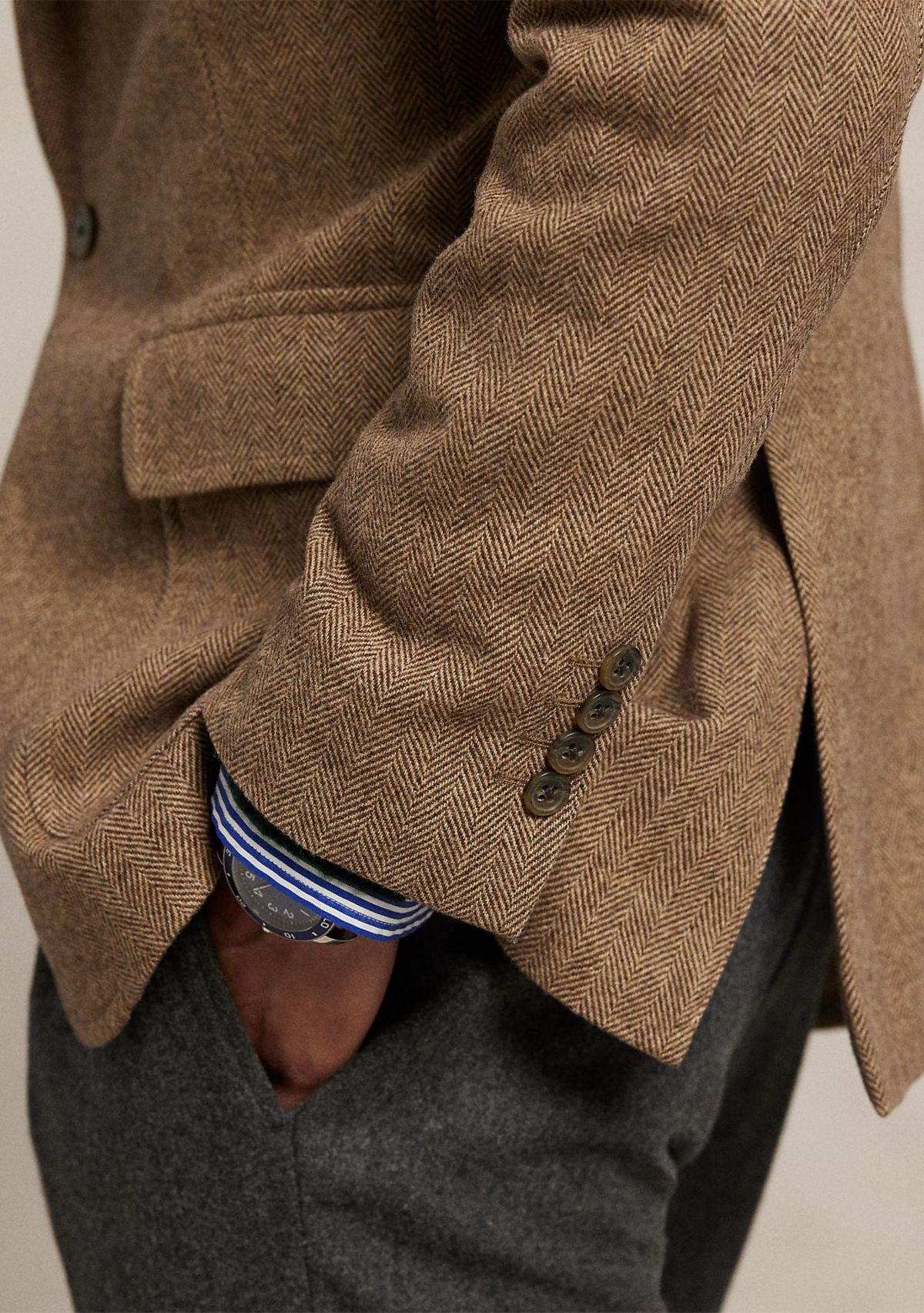 Polo Modern Herringbone Sport Coat