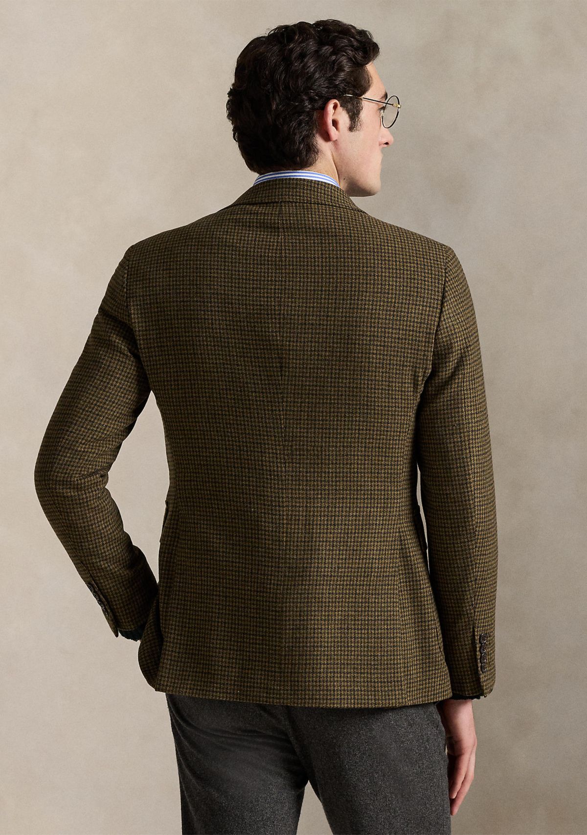 Polo Modern Plaid Wool-Blend Sport Coat