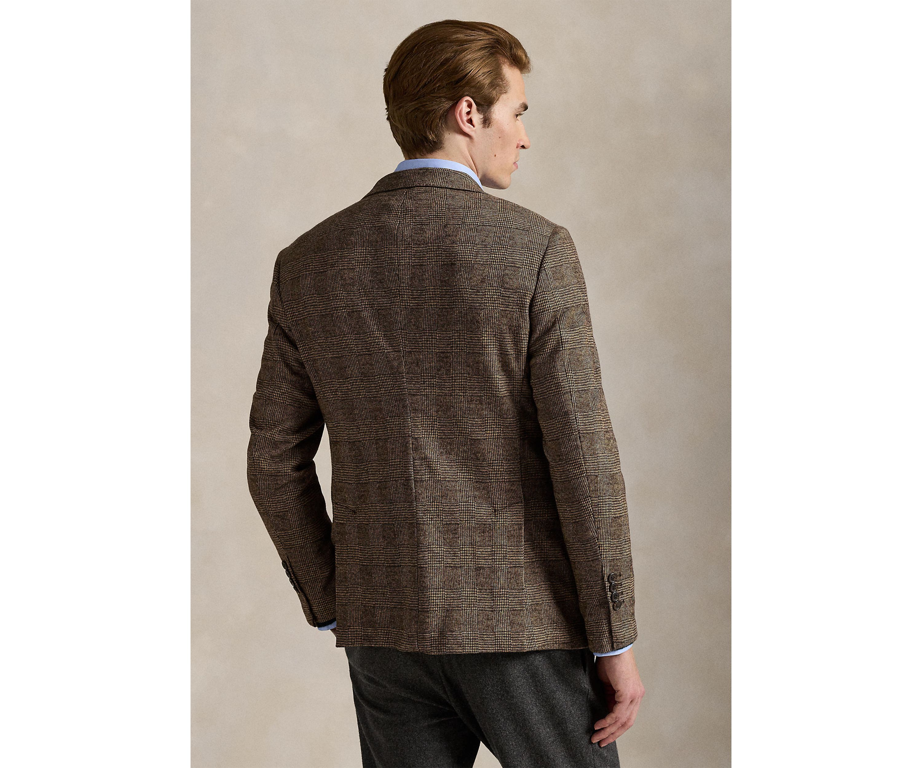 Polo Soft Modern Glen Plaid Sport Coat