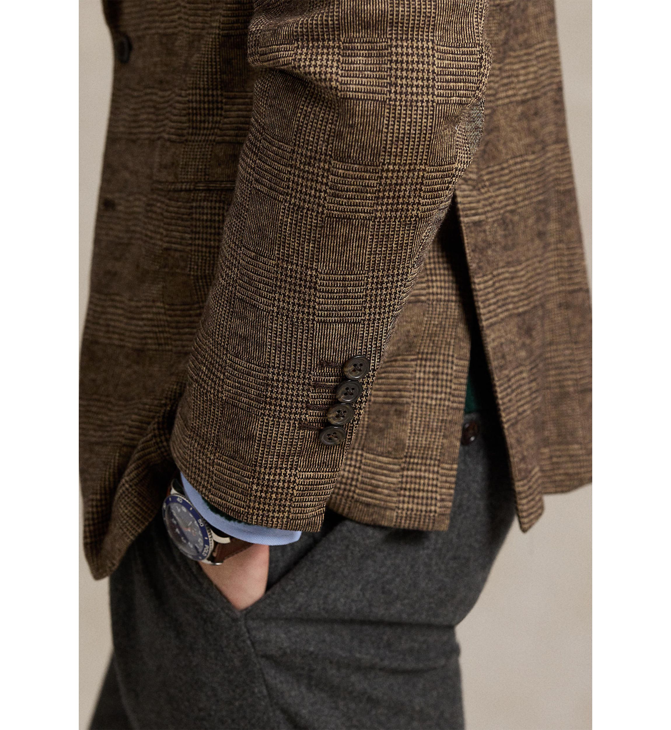 Polo Soft Modern Glen Plaid Sport Coat