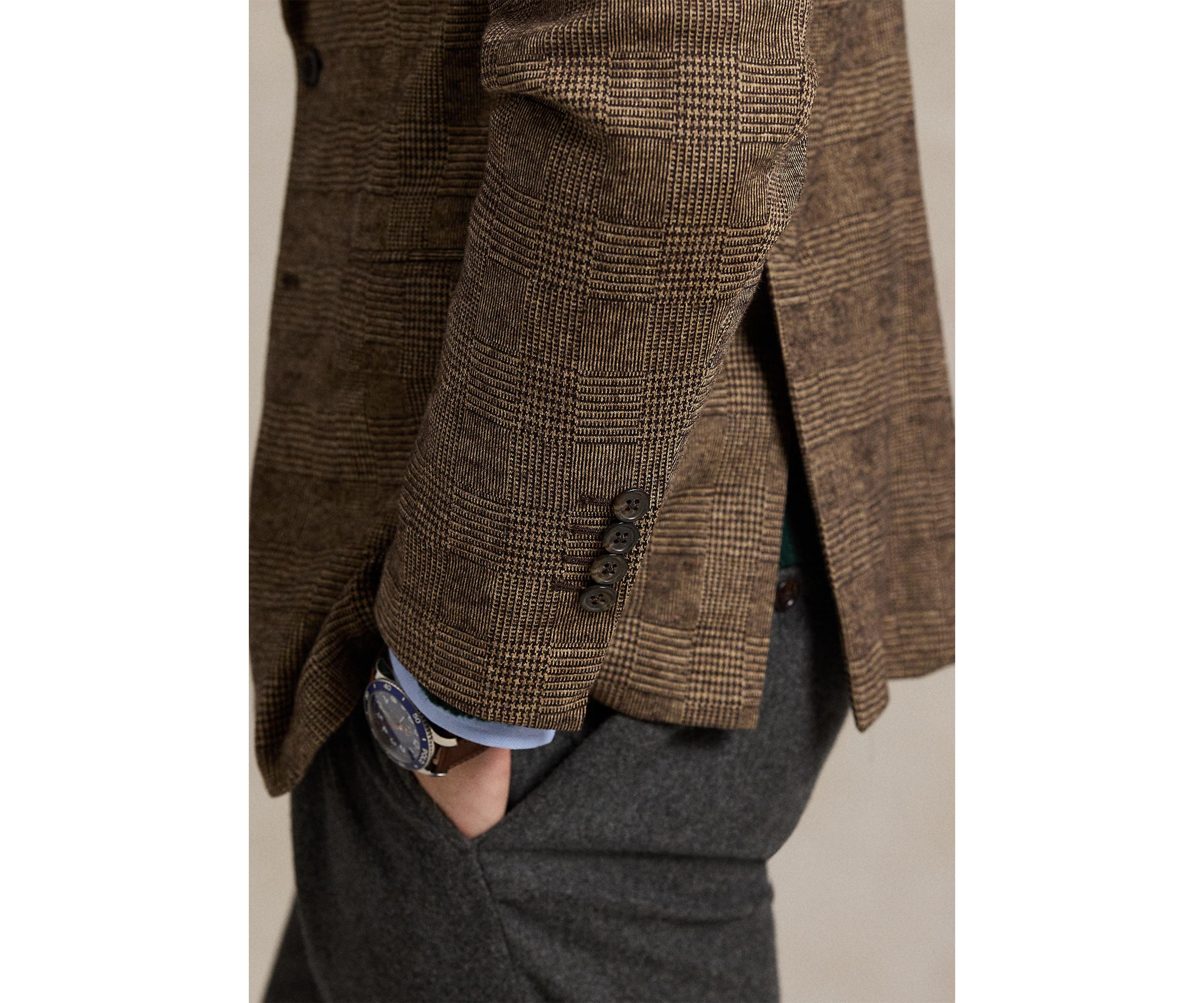 Polo Soft Modern Glen Plaid Sport Coat