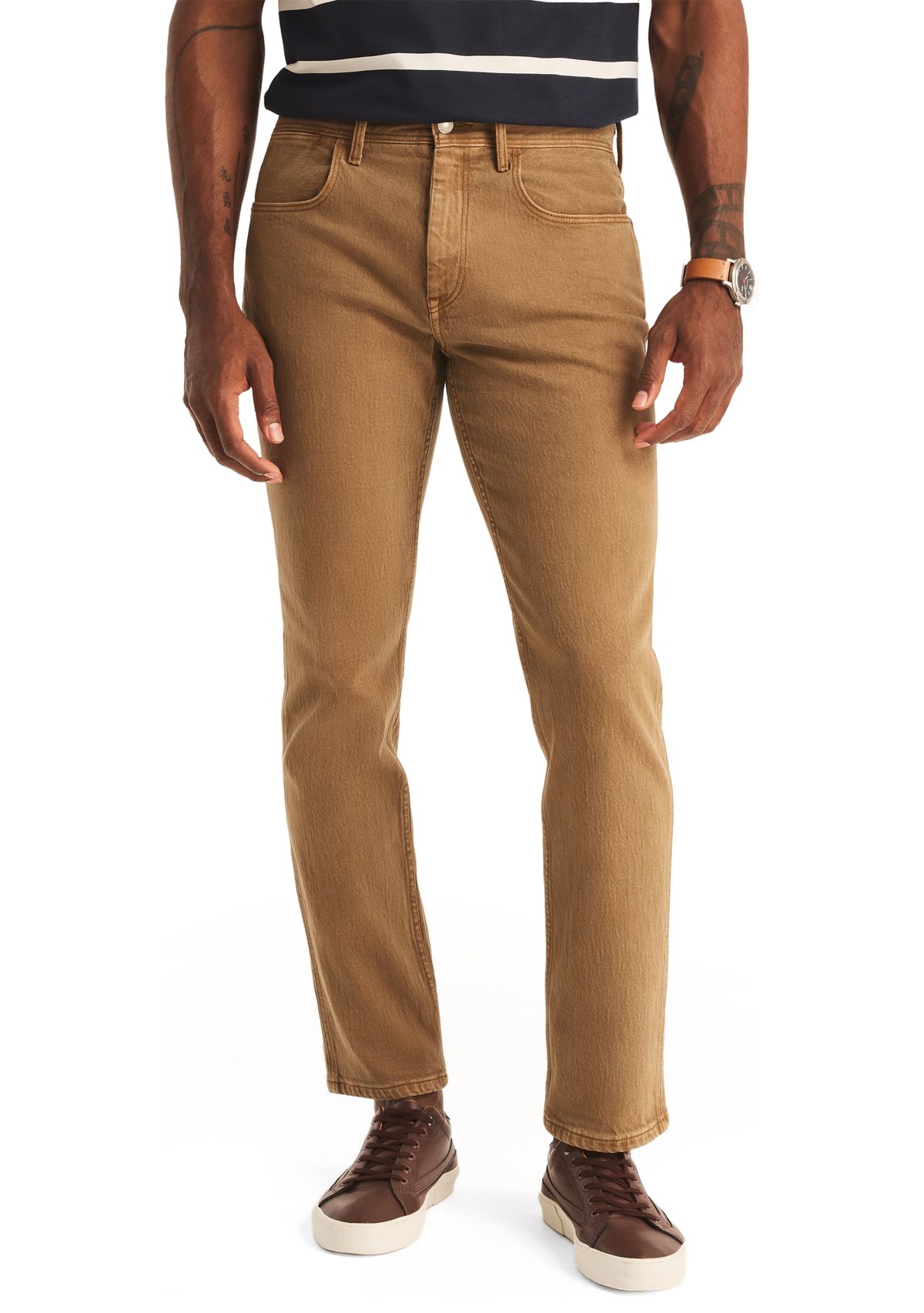 Jeans Co. Straight Stretch Denim Jeans