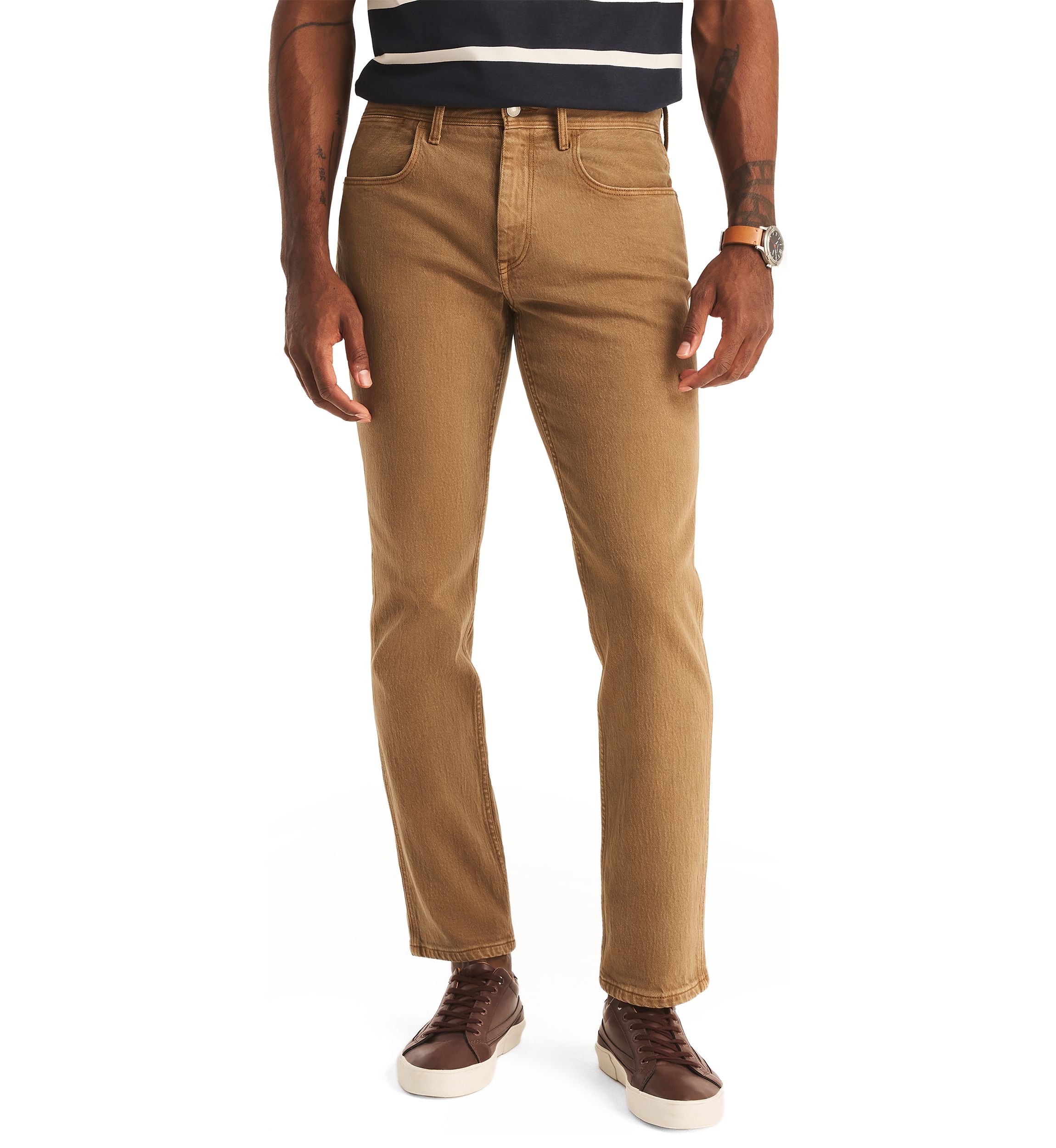 Jeans Co. Straight Stretch Denim Jeans