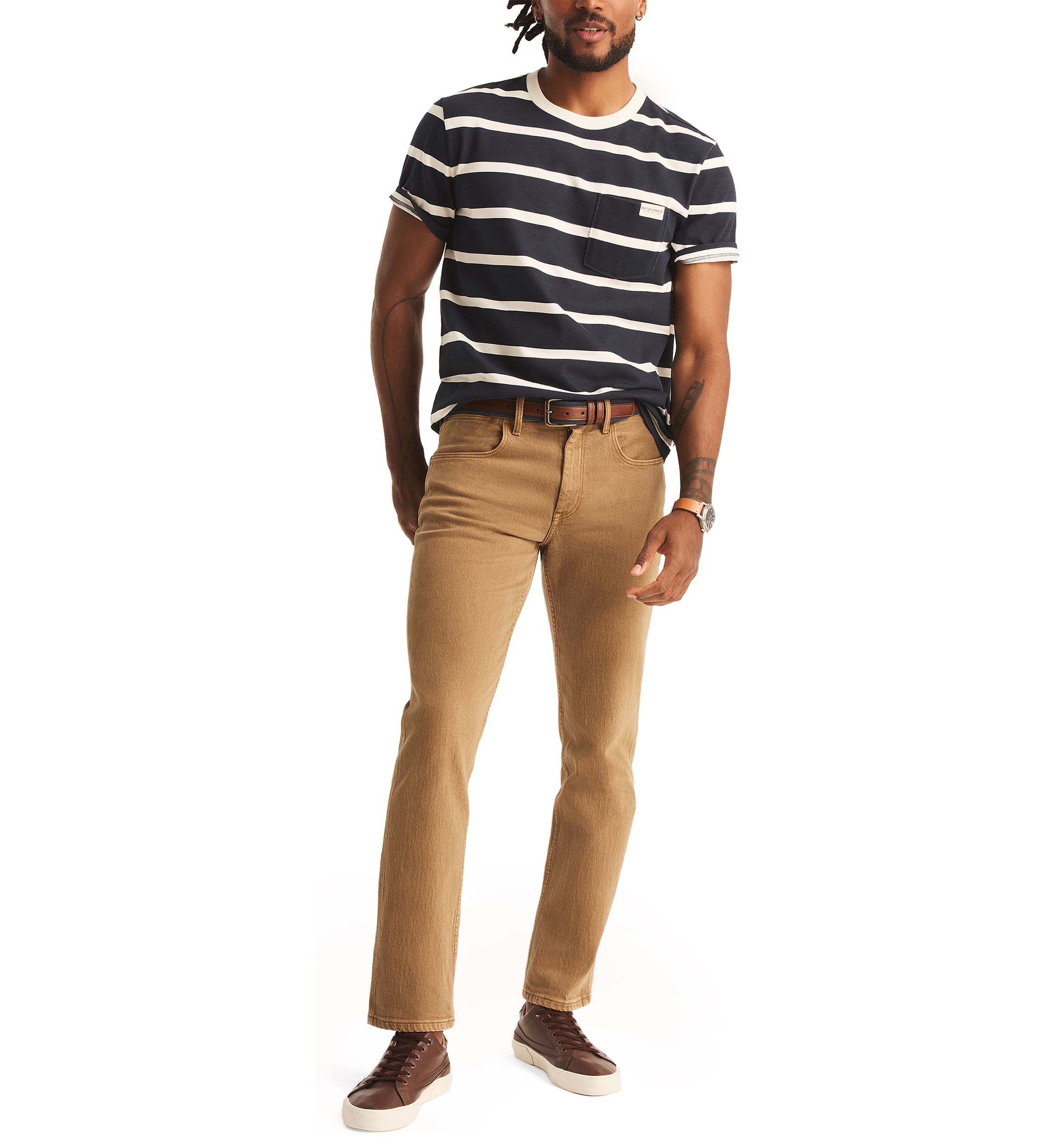 Jeans Co. Straight Stretch Denim Jeans