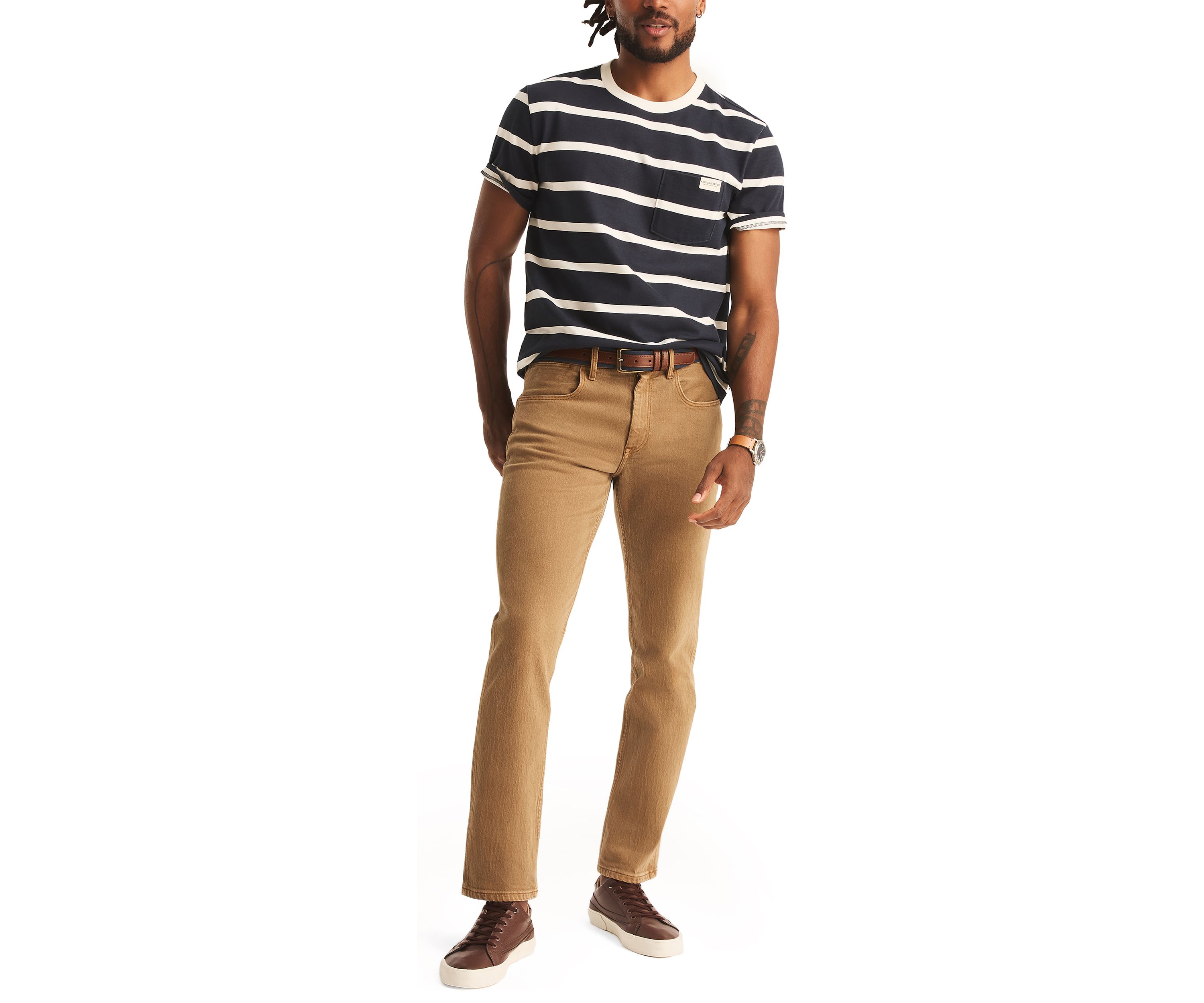 Jeans Co. Straight Stretch Denim Jeans