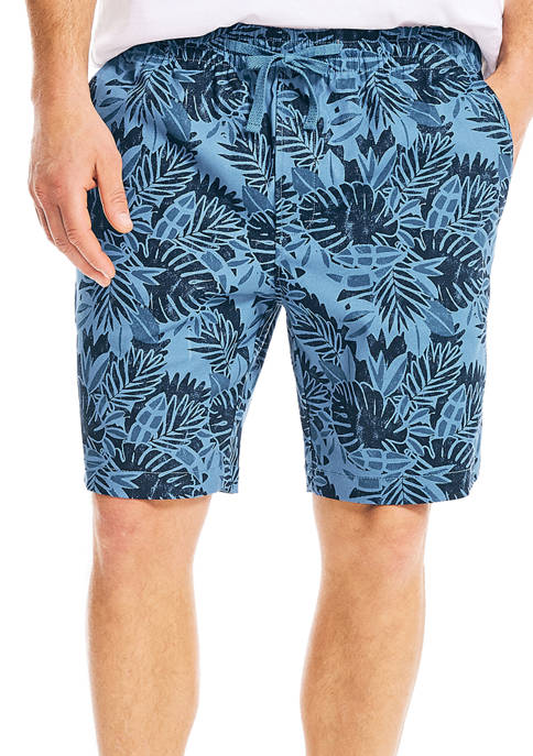 Nautica 7&quot; Printed Pull On Shorts