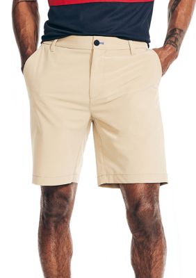 Nautica Men's Navtech 8.5"" Flat Front Shorts