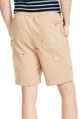 7" Printed Corduroy Shorts