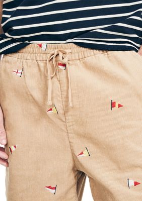 7" Printed Corduroy Shorts