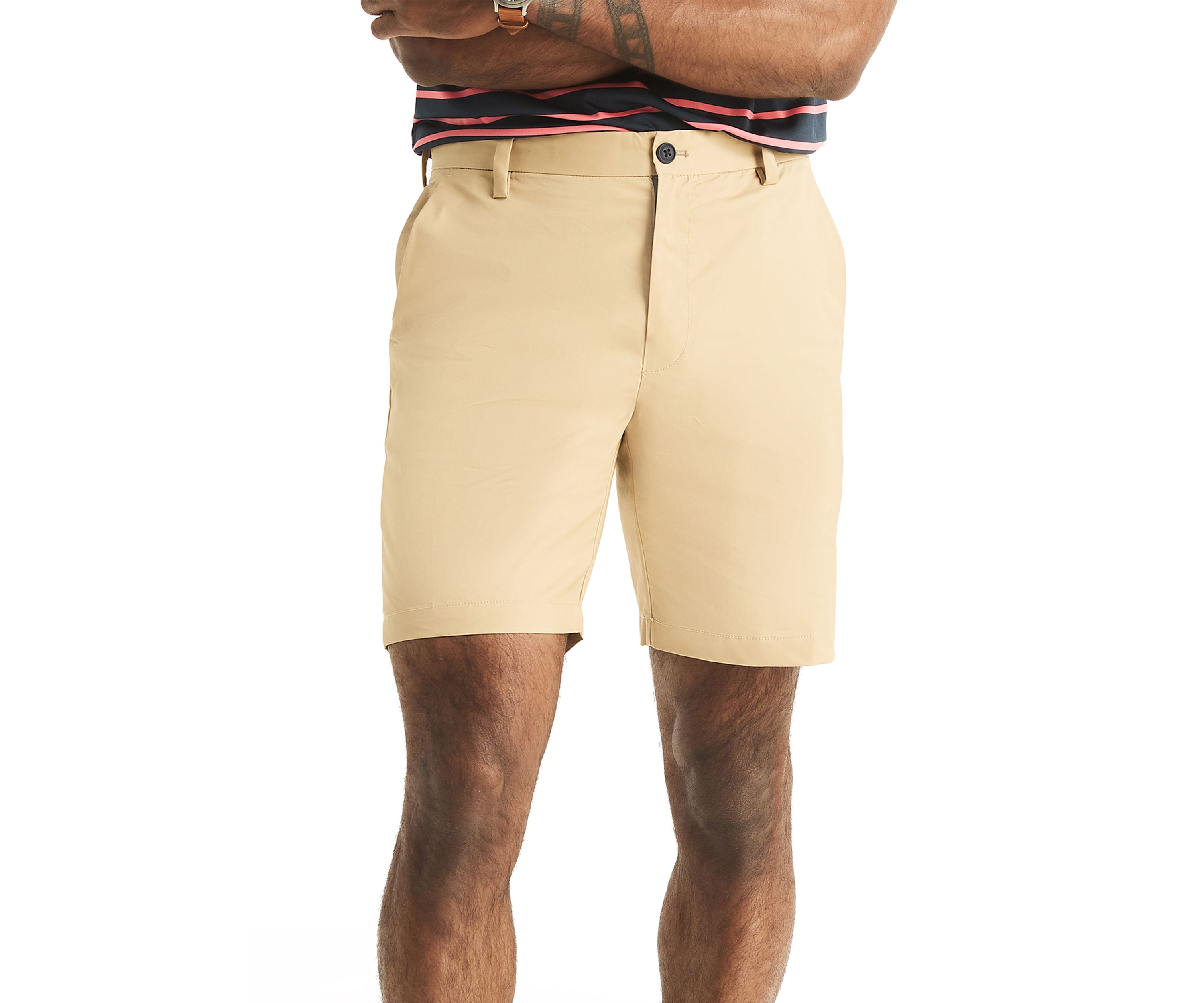 Navtech 8.5" Slim Fit Flat Front Shorts