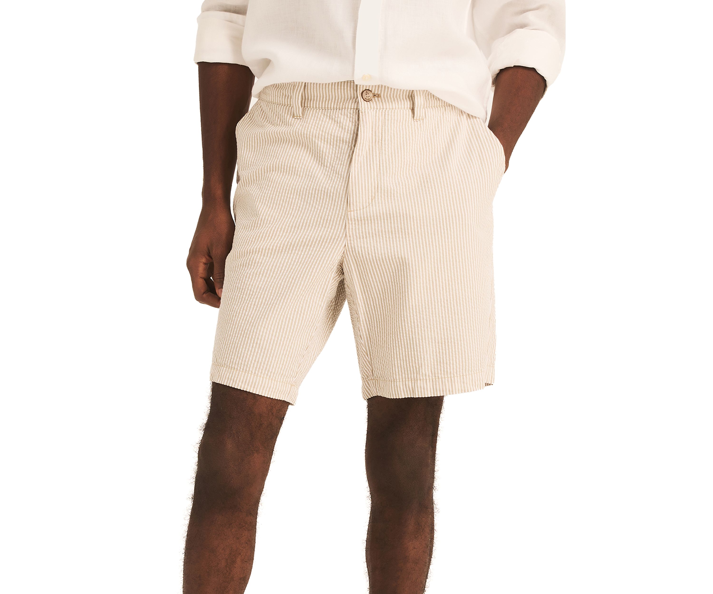 8.5" Seersucker Shorts
