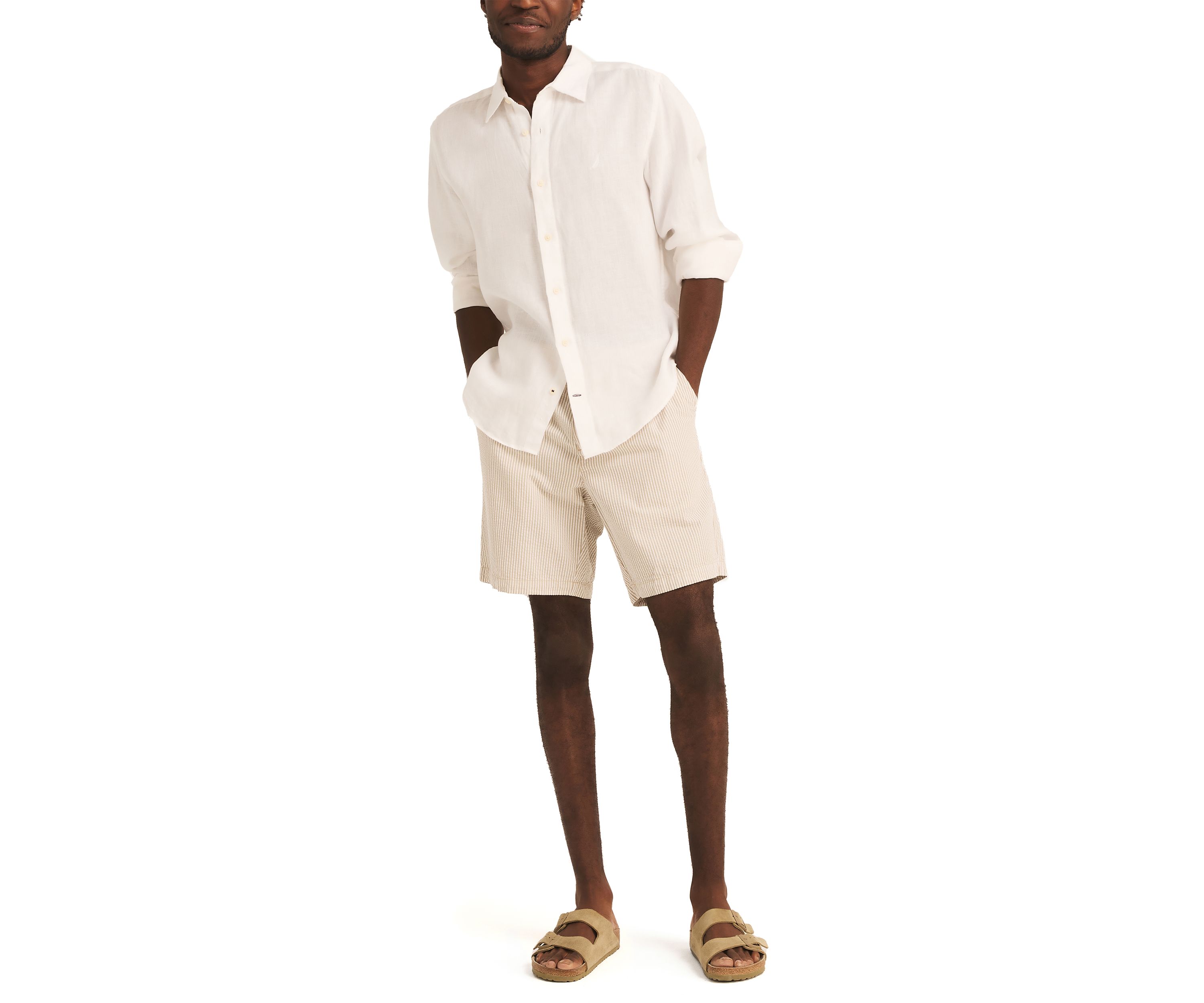 8.5" Seersucker Shorts
