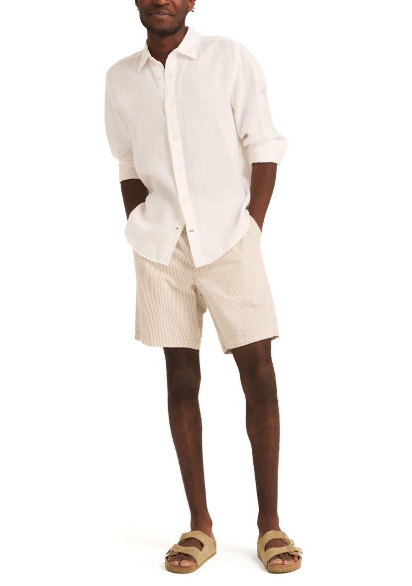  8.5" Seersucker Shorts