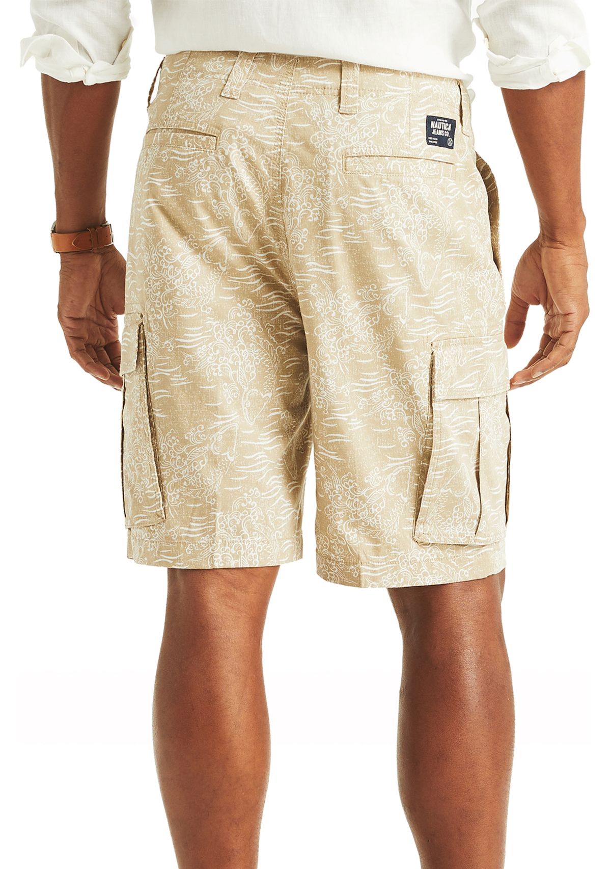  Jeans Co. 9.5" Printed Cargo Shorts