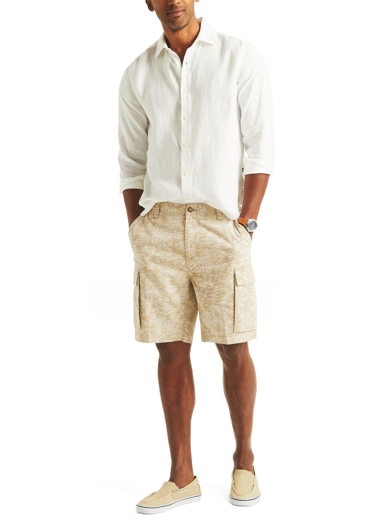  Jeans Co. 9.5" Printed Cargo Shorts
