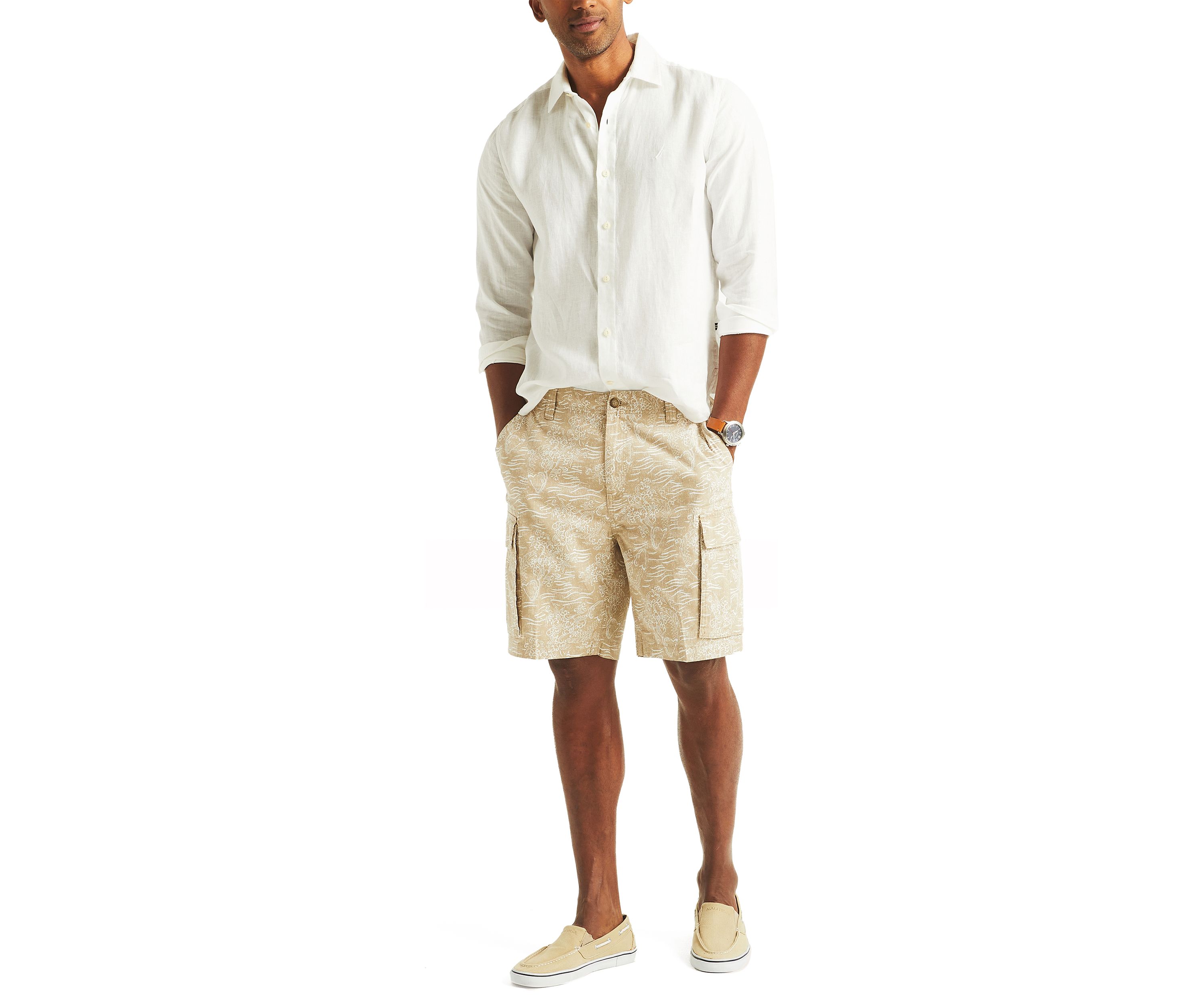  Jeans Co. 9.5" Printed Cargo Shorts