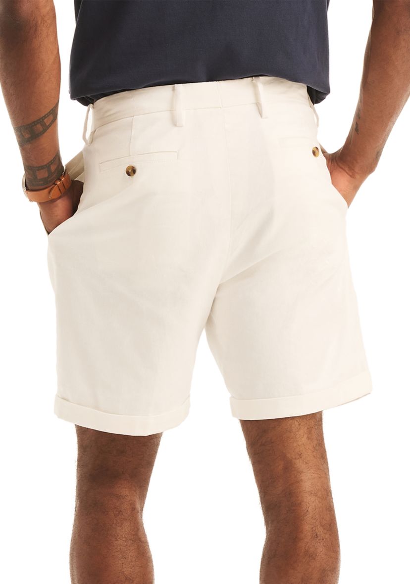Miami Vice x Nautica 8.5" Pleated Linen Shorts