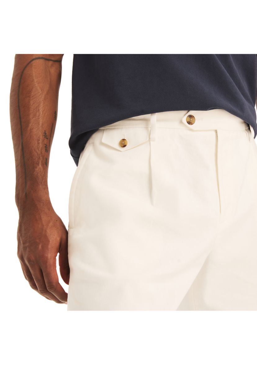 Miami Vice x Nautica 8.5" Pleated Linen Shorts