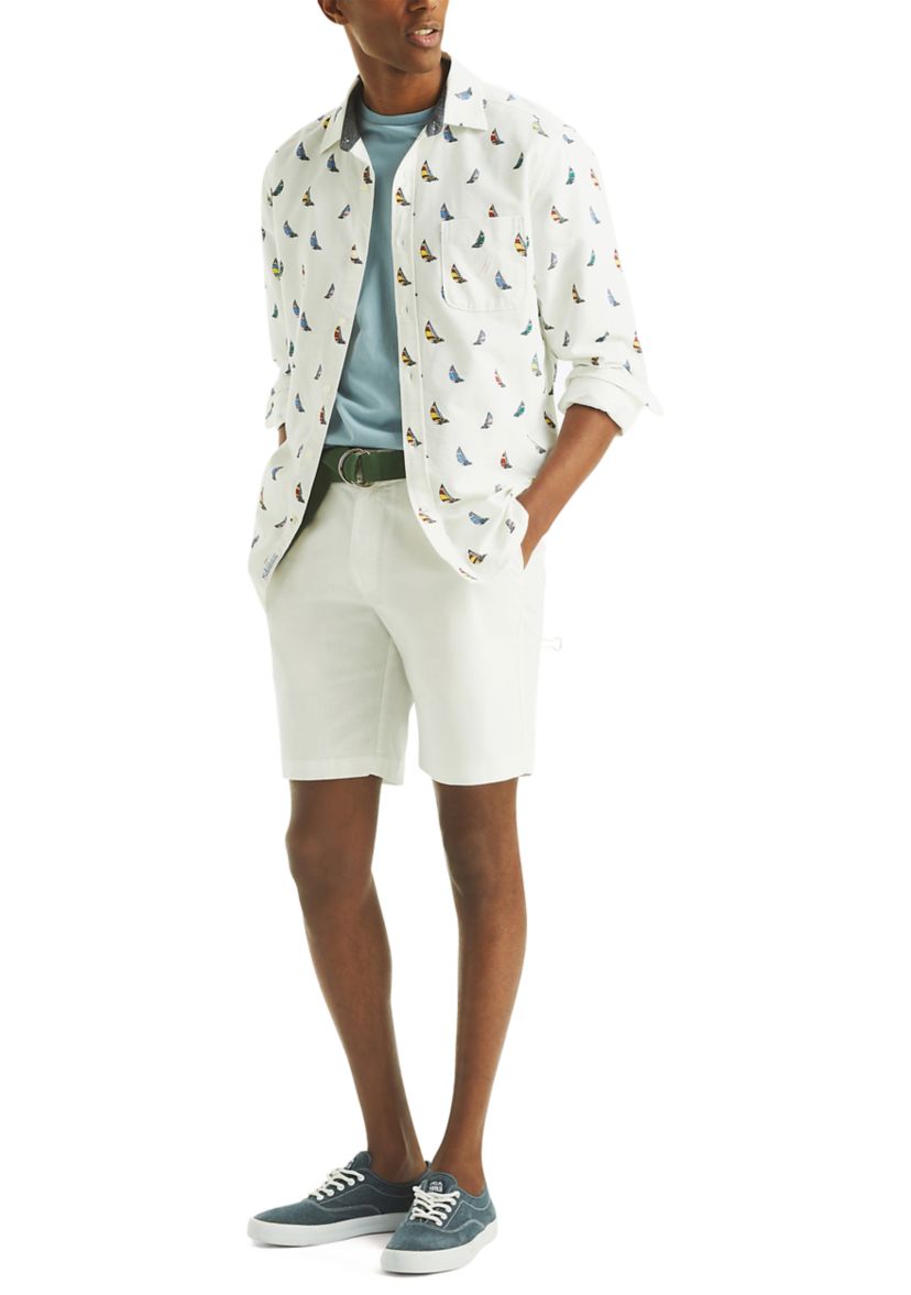 8.5" Linen Deck Shorts