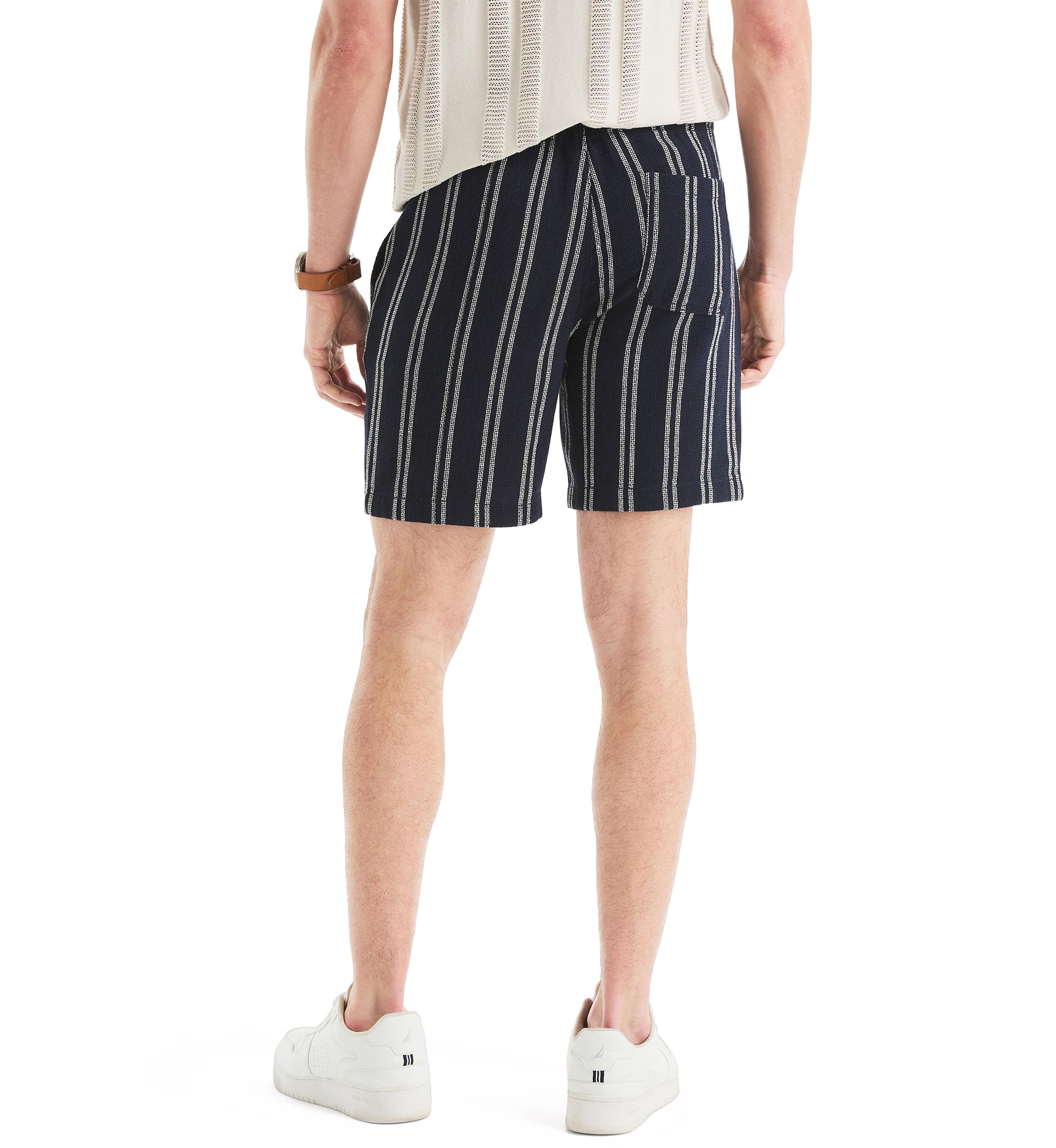 7" Striped Pull-On Shorts