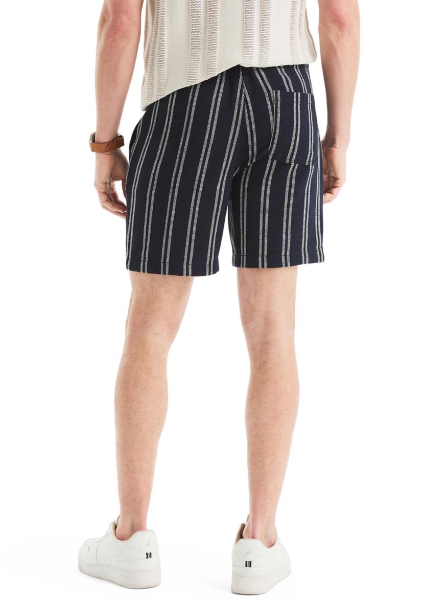7" Striped Pull-On Shorts