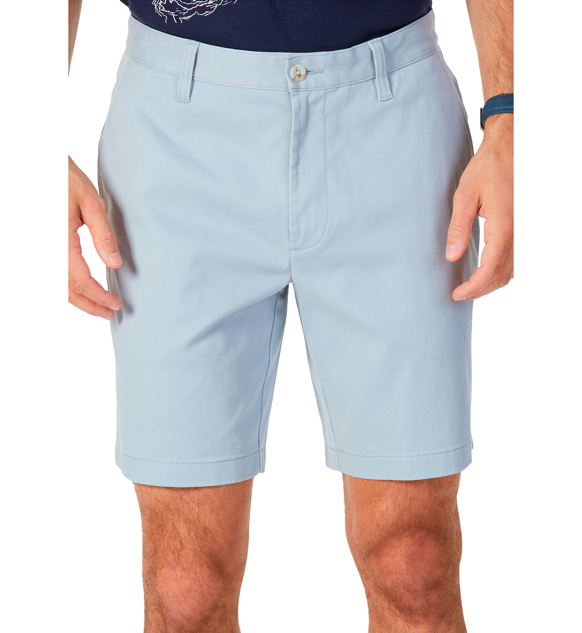 8.5" Flat Front Deck Shorts
