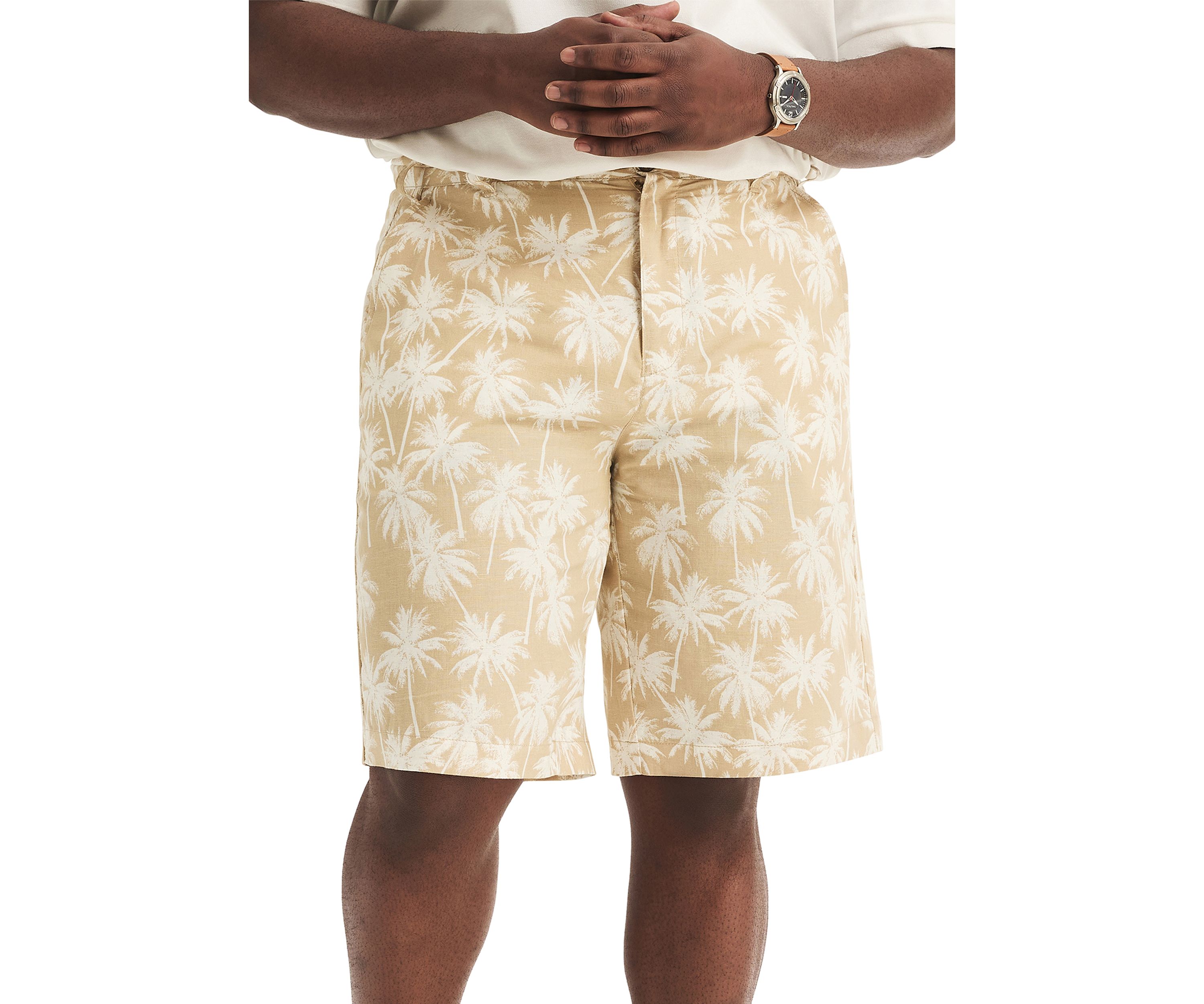 Big & Tall Printed Cabana Shorts