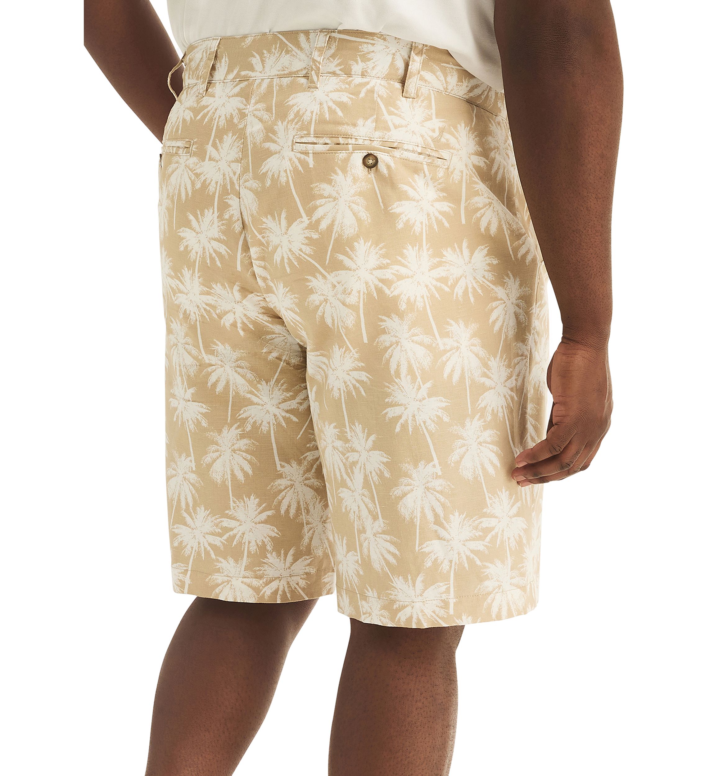 Big & Tall Printed Cabana Shorts