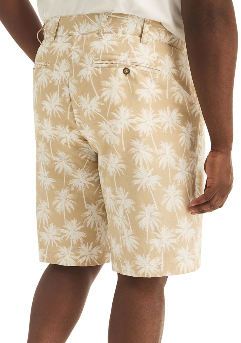 Big & Tall Printed Cabana Shorts