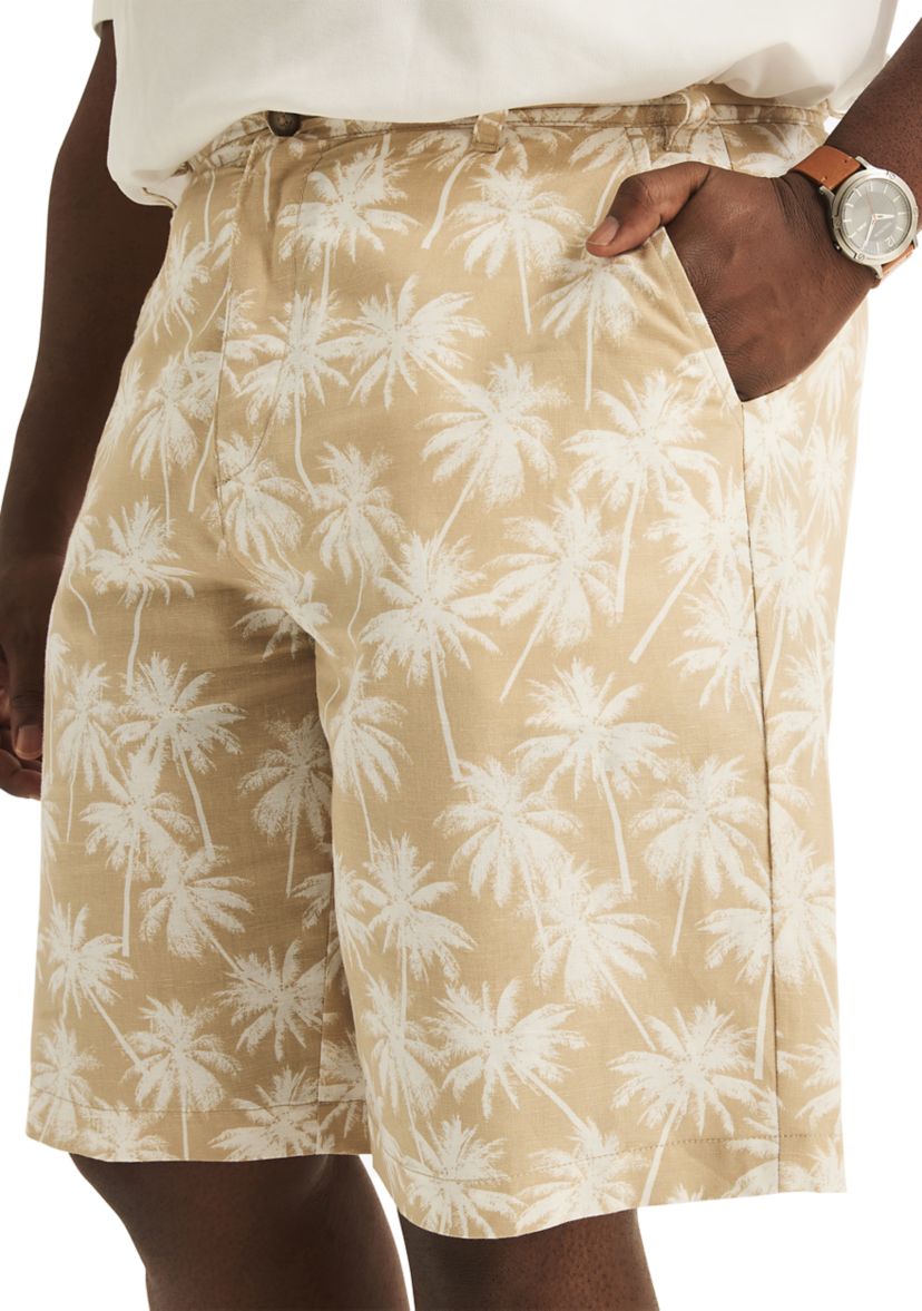 Big & Tall Printed Cabana Shorts