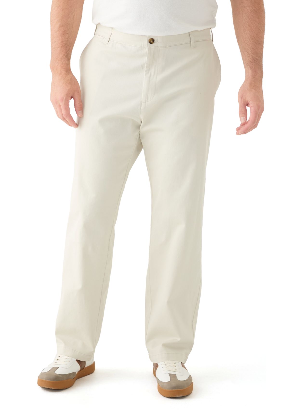 Big & Tall Anchor Classic Flat Front Deck Pants